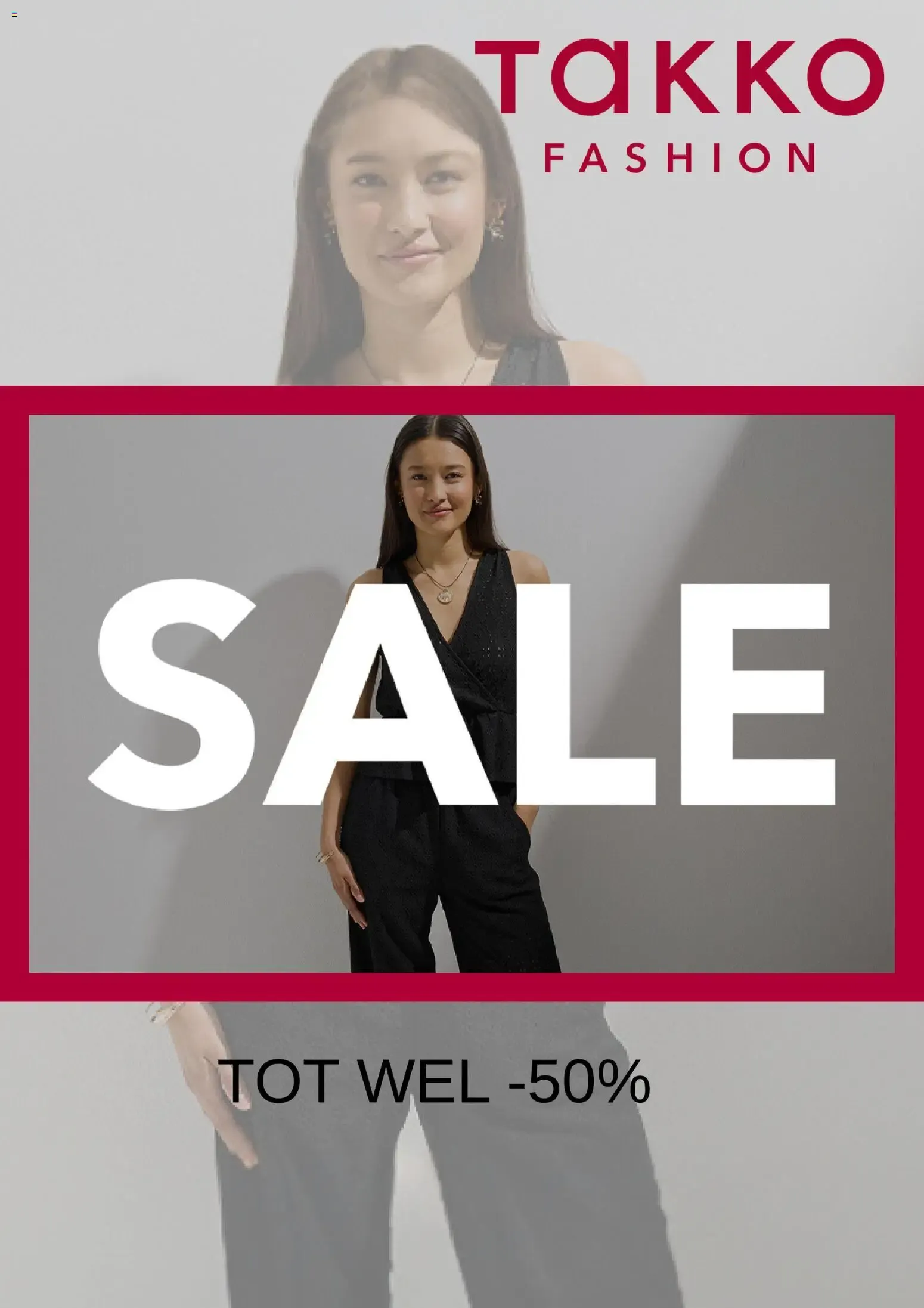 Takko Fashion: Sale hasta -50% van 23 juni tot 19 juli 2026 - Folder pagina 1