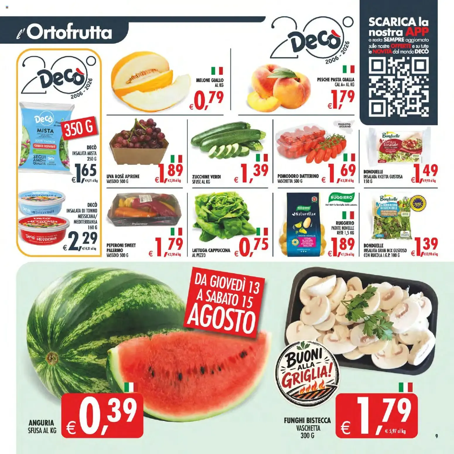 Nuovo Decò volantino Maxistore, Supermercati, Local Sicilia dal 11/08/2026 > offerte anteprima 🛍️ da 11 agosto a 20 agosto di 2026 - Pagina del volantino 10