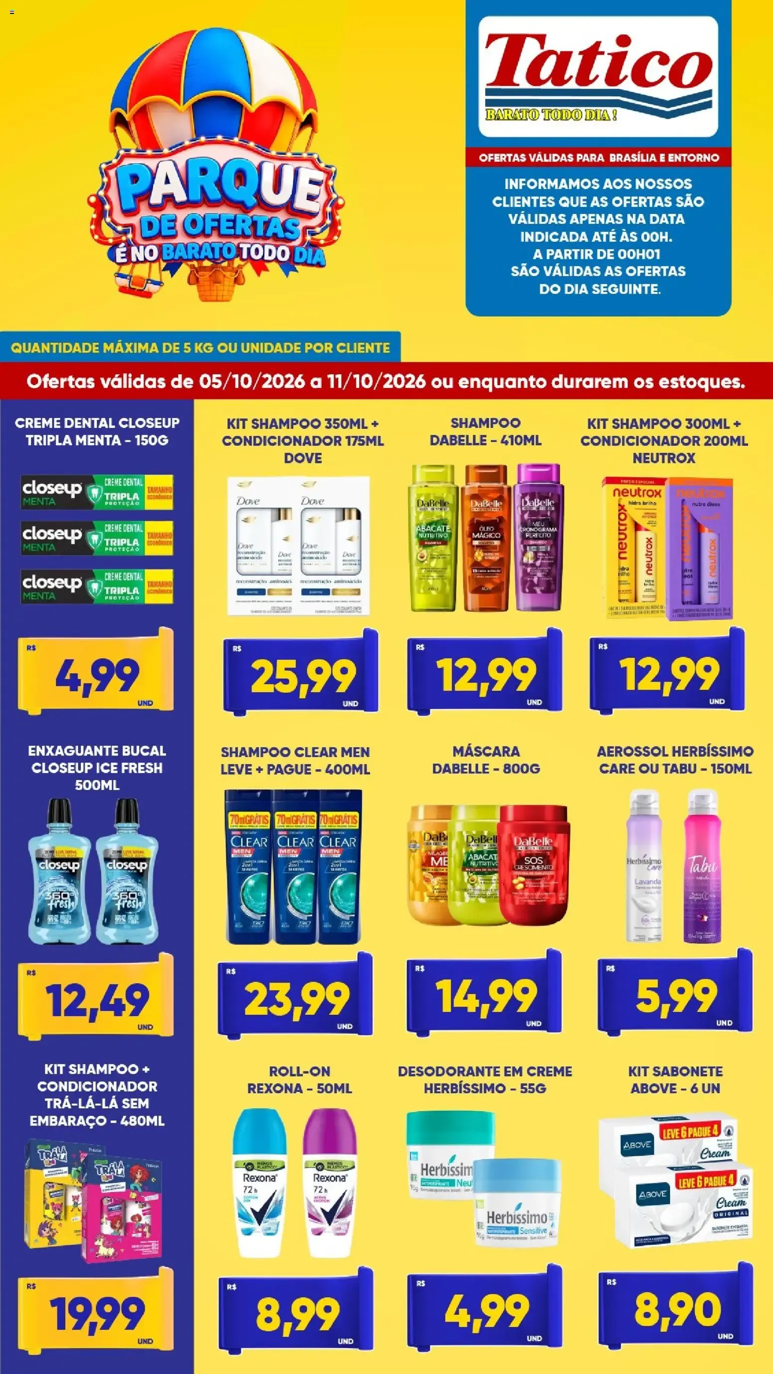 Encarte de Tatico - Ofertas da semana de 05/10/2026 | Promoções Online 5 de outubro até 11 de outubro 2026 - Pagina 6