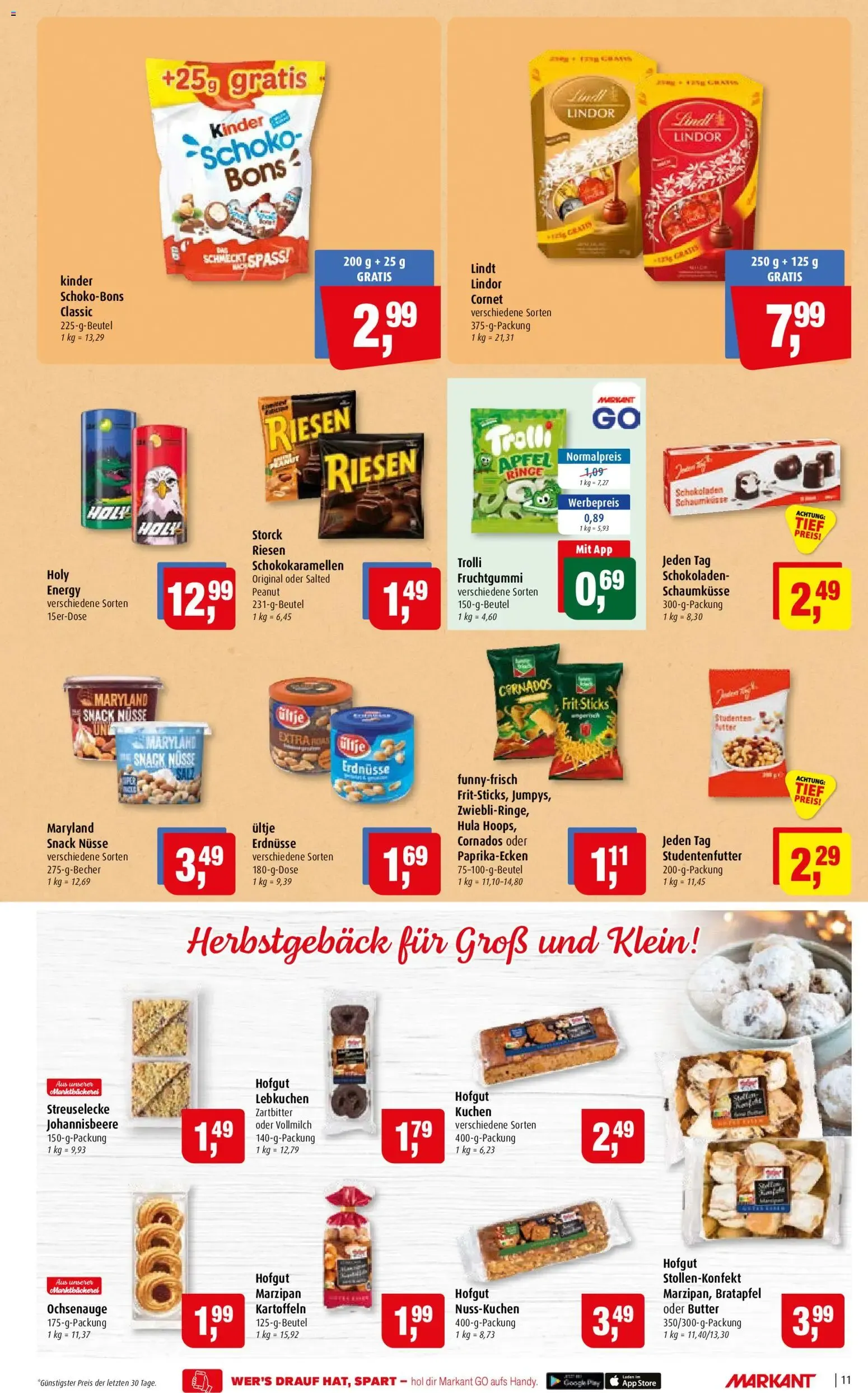 Markant Prospekt (ab 05.10.2026) zum Blättern von 5. Oktober bis 10. Oktober 2026 - Prospekt seite 11