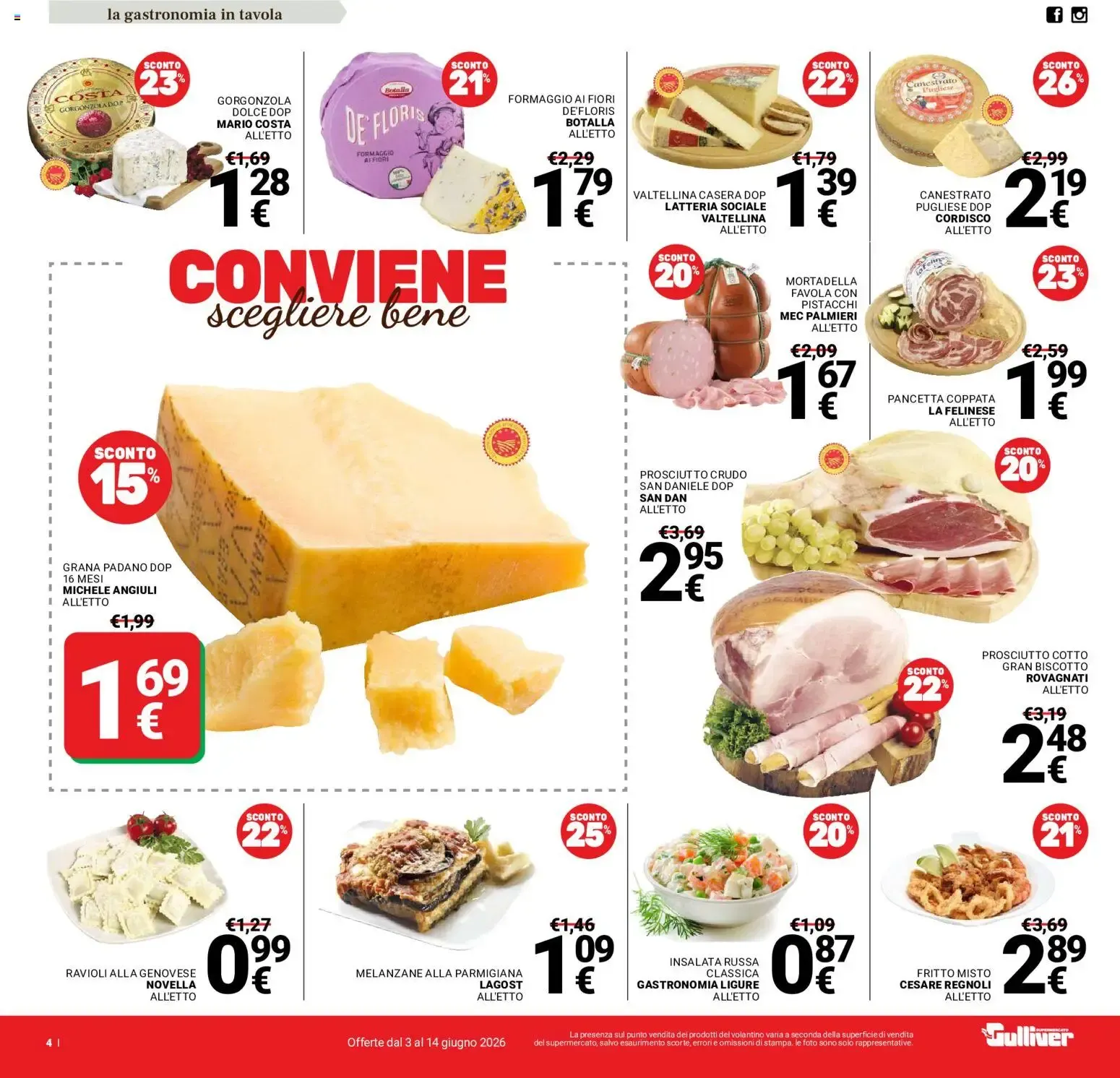 Nuovo Gulliver volantino dal 03/06/2026 > offerte anteprima 🛍️ da 3 giugno a 14 giugno di 2026 - Pagina del volantino 4
