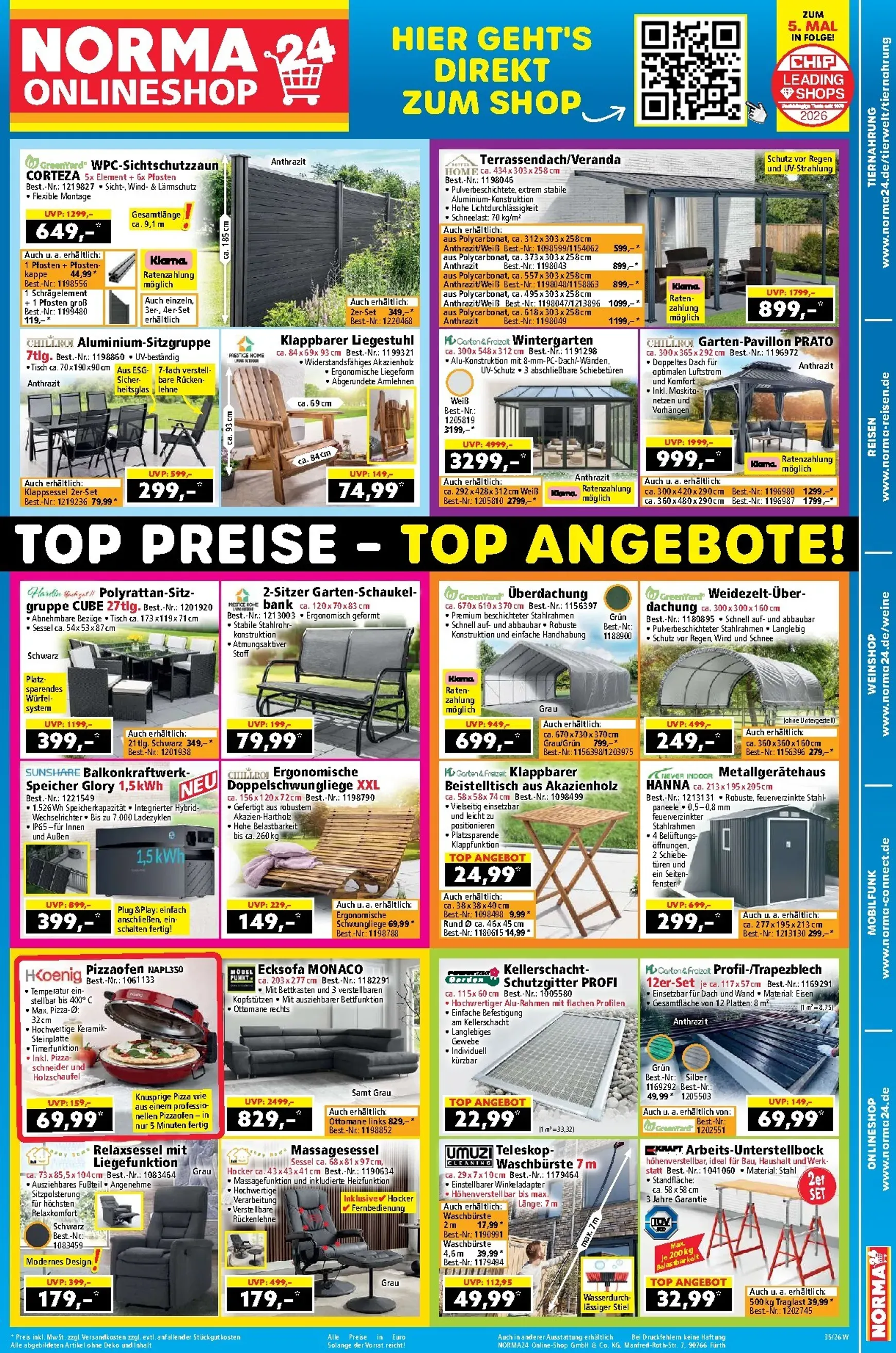 Norma Prospekt – von Montag 24.08.2026 bis Samstag 29.08.2026 von 24. August bis 29. August 2026 - Prospekt seite 18