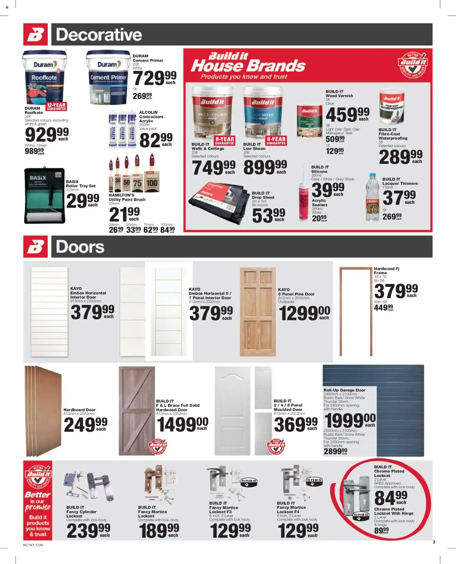 Build It Western Cape - Specials (23/07/2026 - 08/08/2026) Online from 23 July to 8 August 2026 - Catalogue Page 3