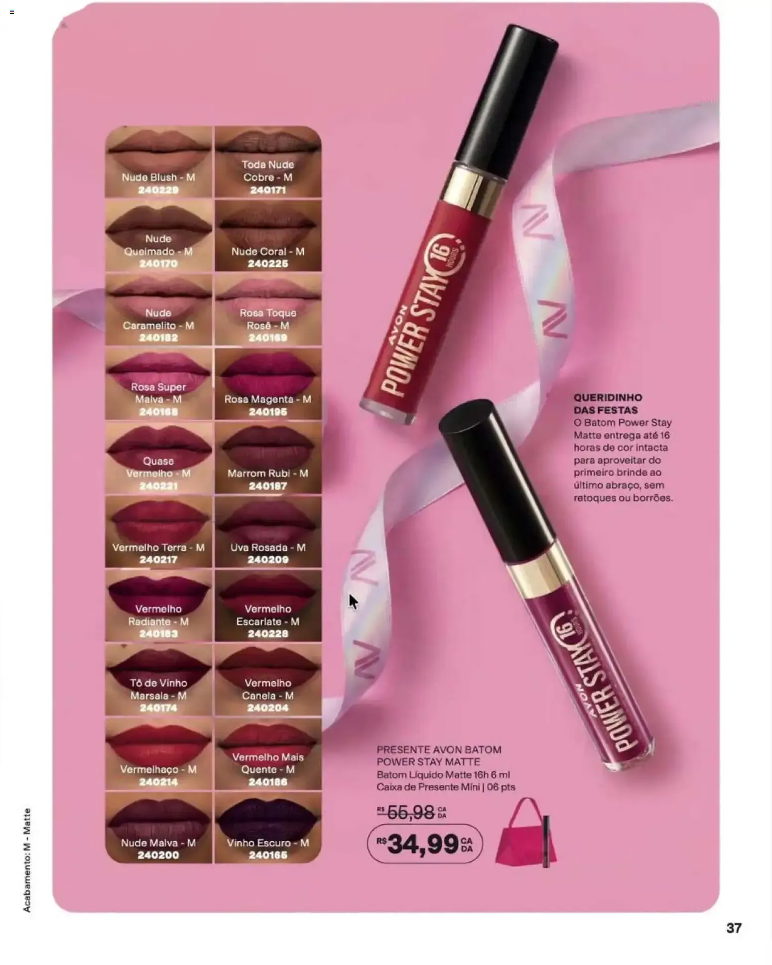Encarte de Revista Avon - Chegou Renew Menopro - Ciclo 16/2026 12 de outubro até 2 de novembro 2026 - Pagina 37
