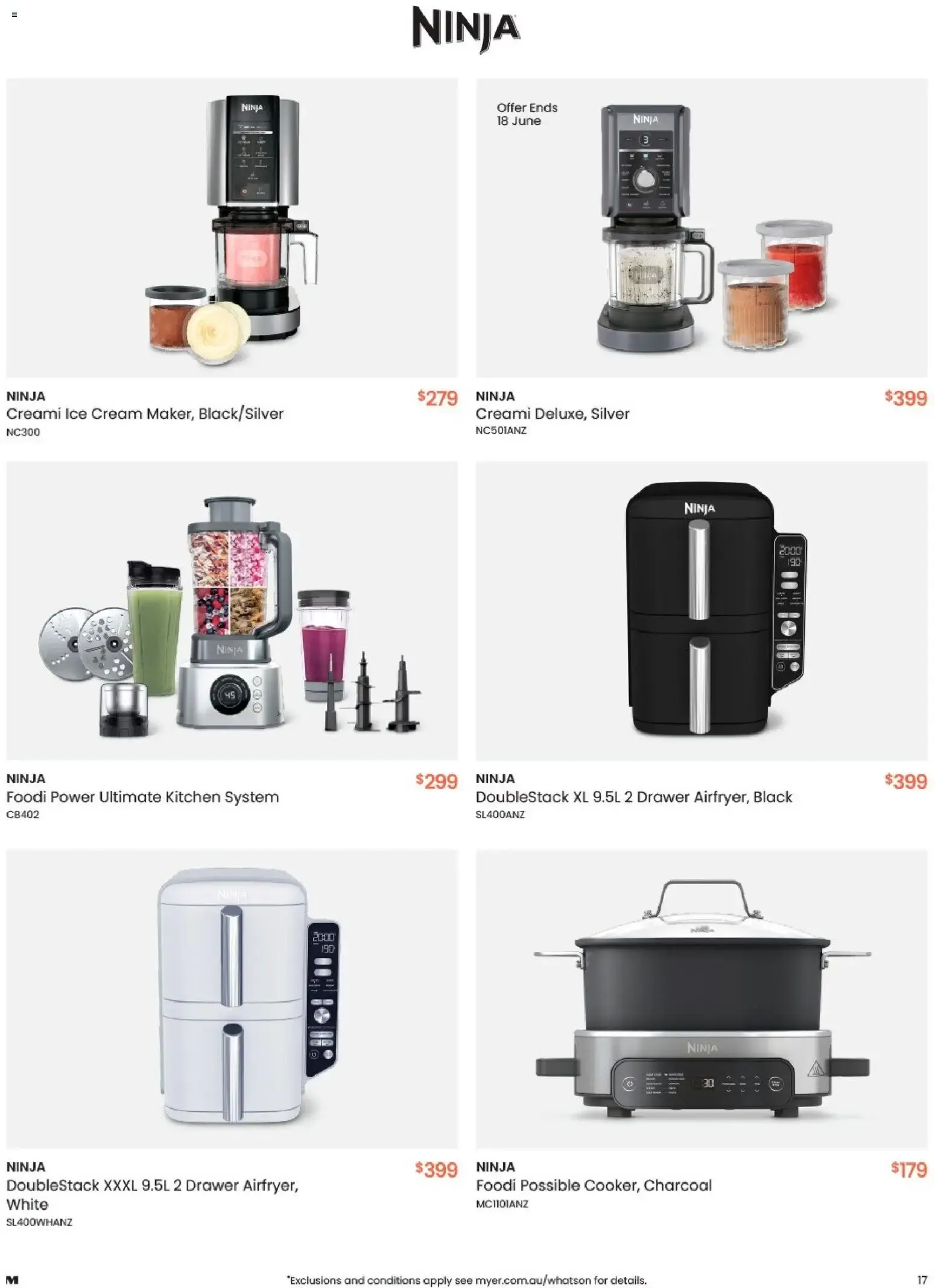Myer End of financial year sale - 01/06/2026 > weekly / monthly specials - Catalogue valid from 1 June to 30 June 2026 - page 17
