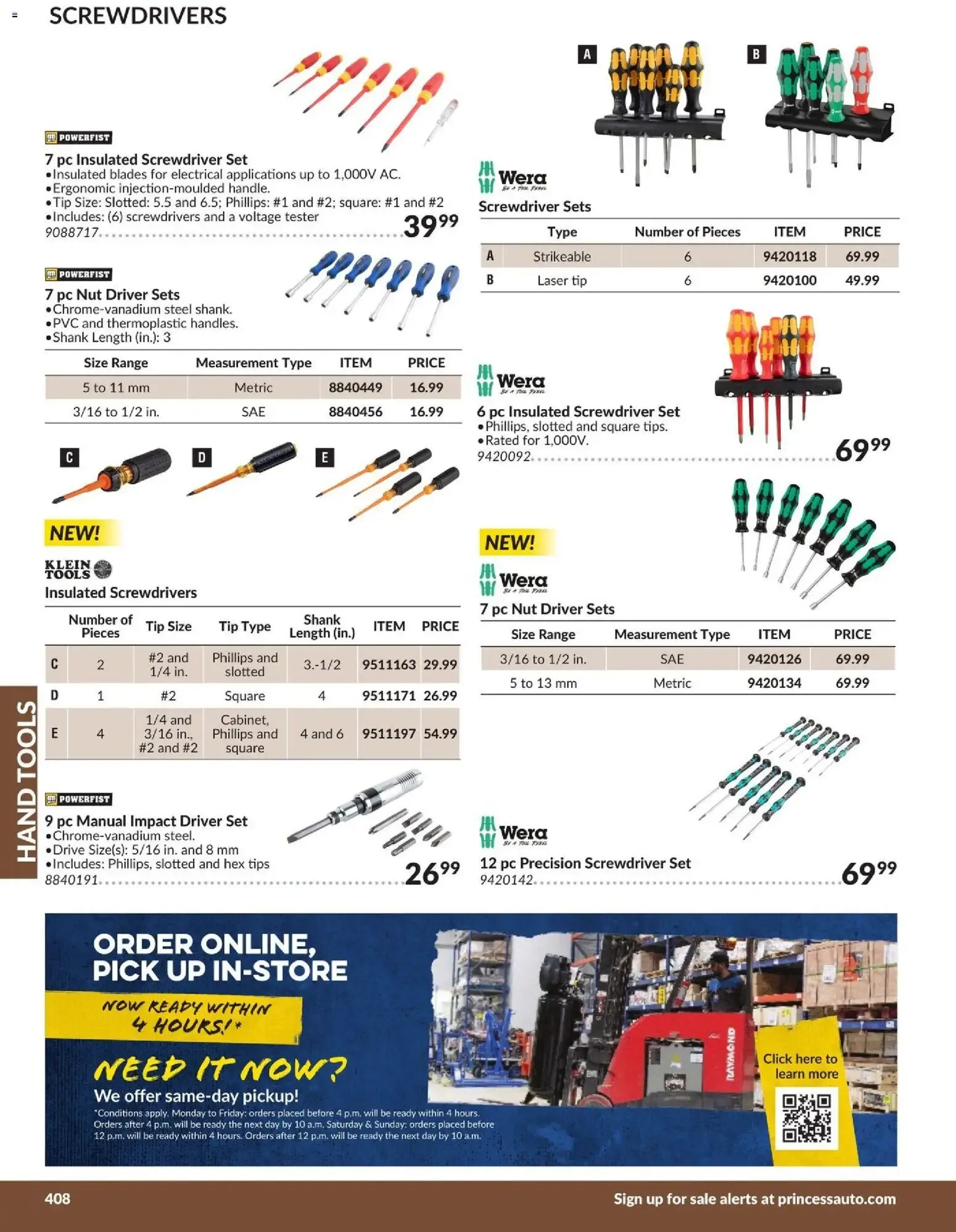 Princess Auto catalog - Hand Tools from Apr 21, 2026 > weekly specials & deals from April 21 to April 21 2027 - flyer page 16