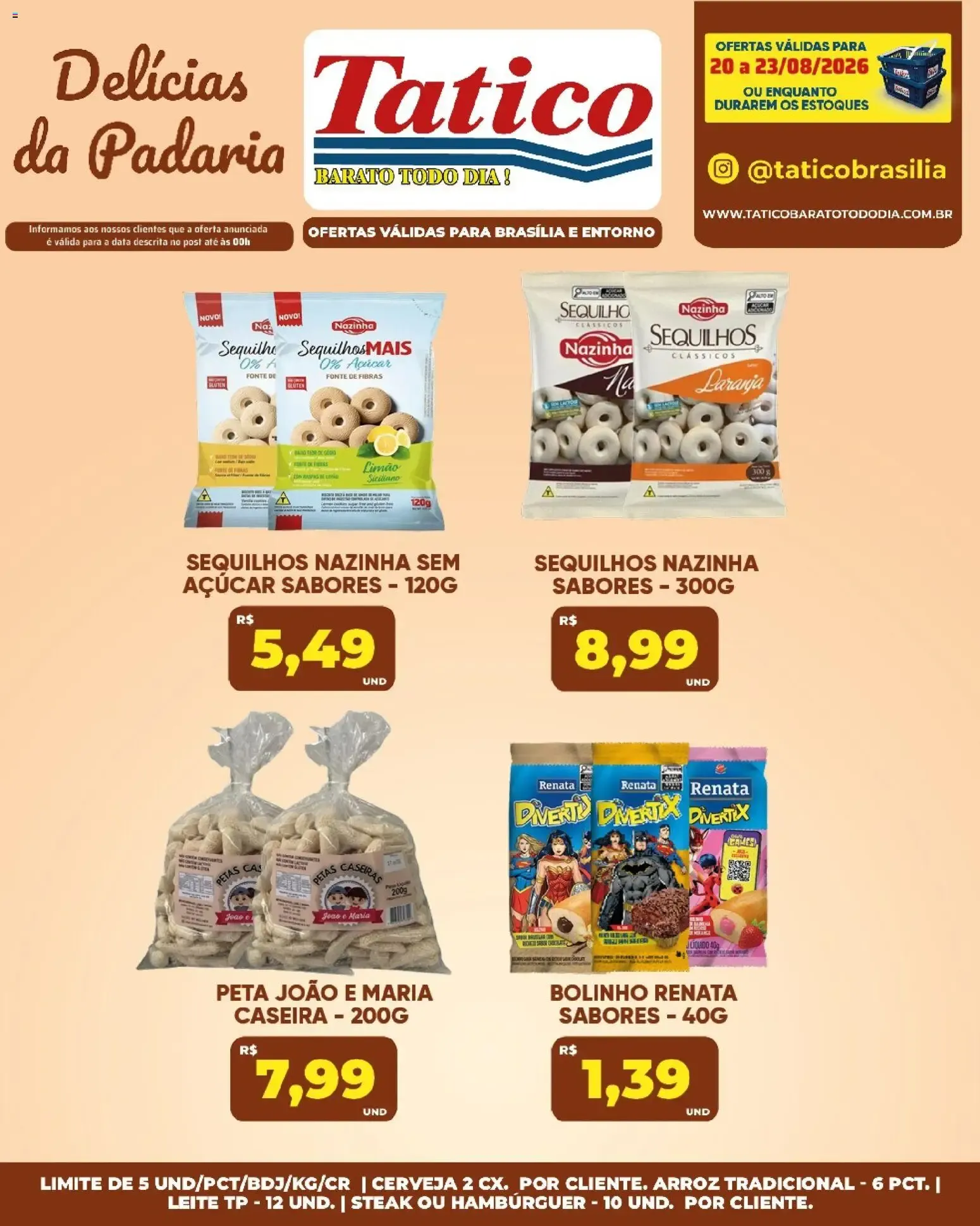 Encarte de Tatico ofertas do Dia de 21/08/2026 | Promoções Online 21 de agosto até 21 de agosto 2026 - Pagina 17
