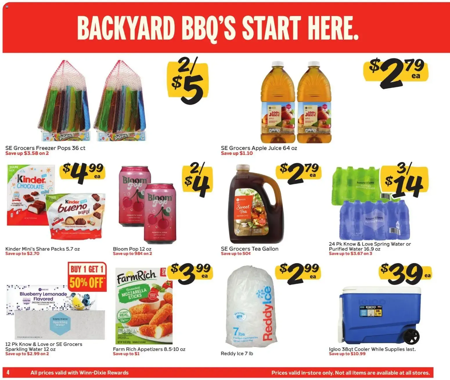 Weekly ad Winn Dixie In-Store Flyer (09/02 - 09/15 2026) - Flyer from September 2 to September 15 2026 - Page 4