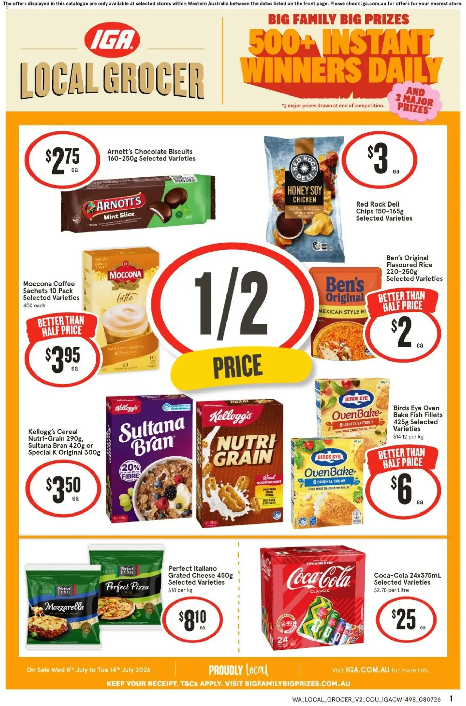 IGA catalogue valid from 08/07/2026 > Online Australia - Catalogue valid from 8 July to 14 July 2026 - page 1