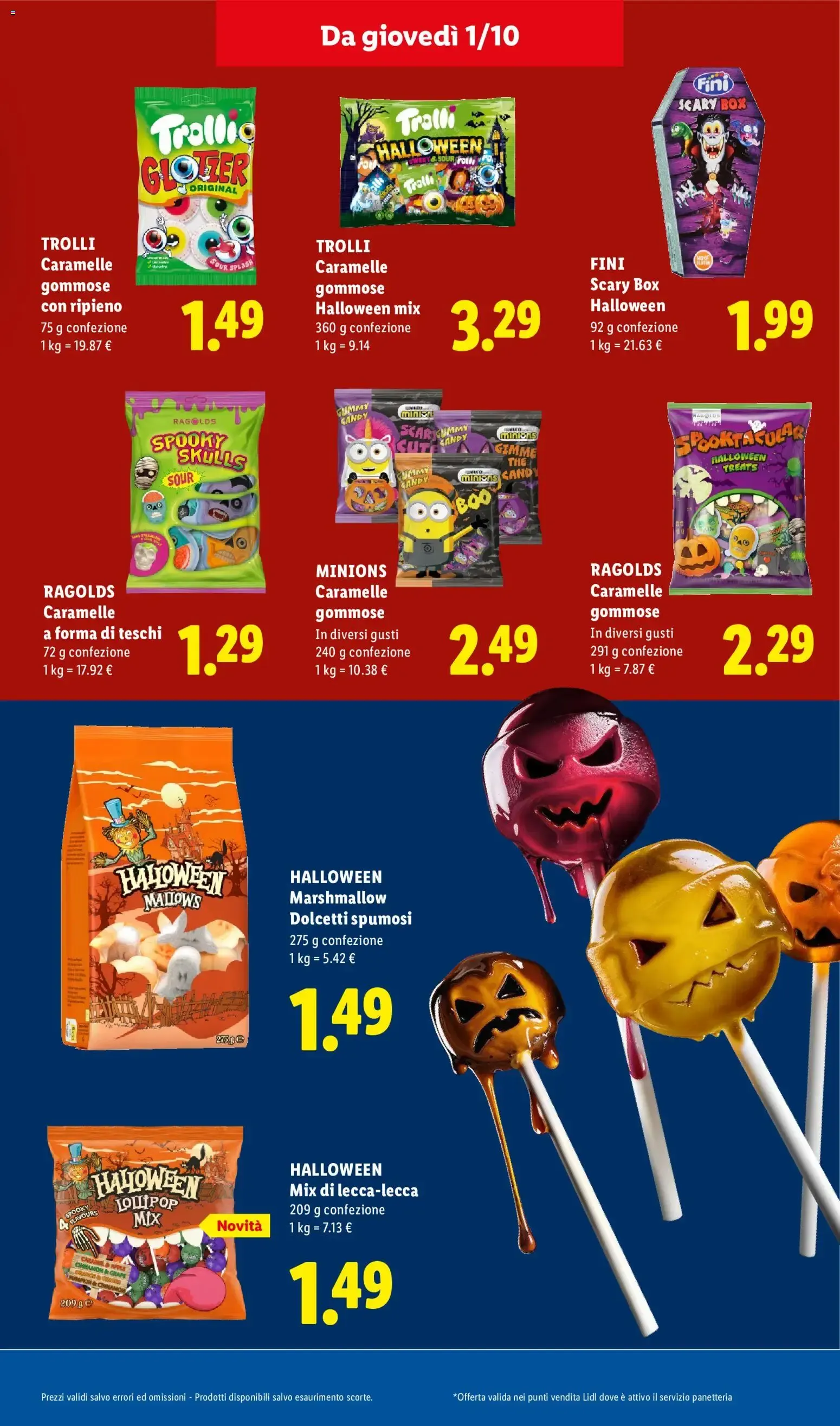 Da Lidl ogni brivido vale davvero. da 1 ottobre a 31 ottobre di 2026 - Pagina del volantino 5