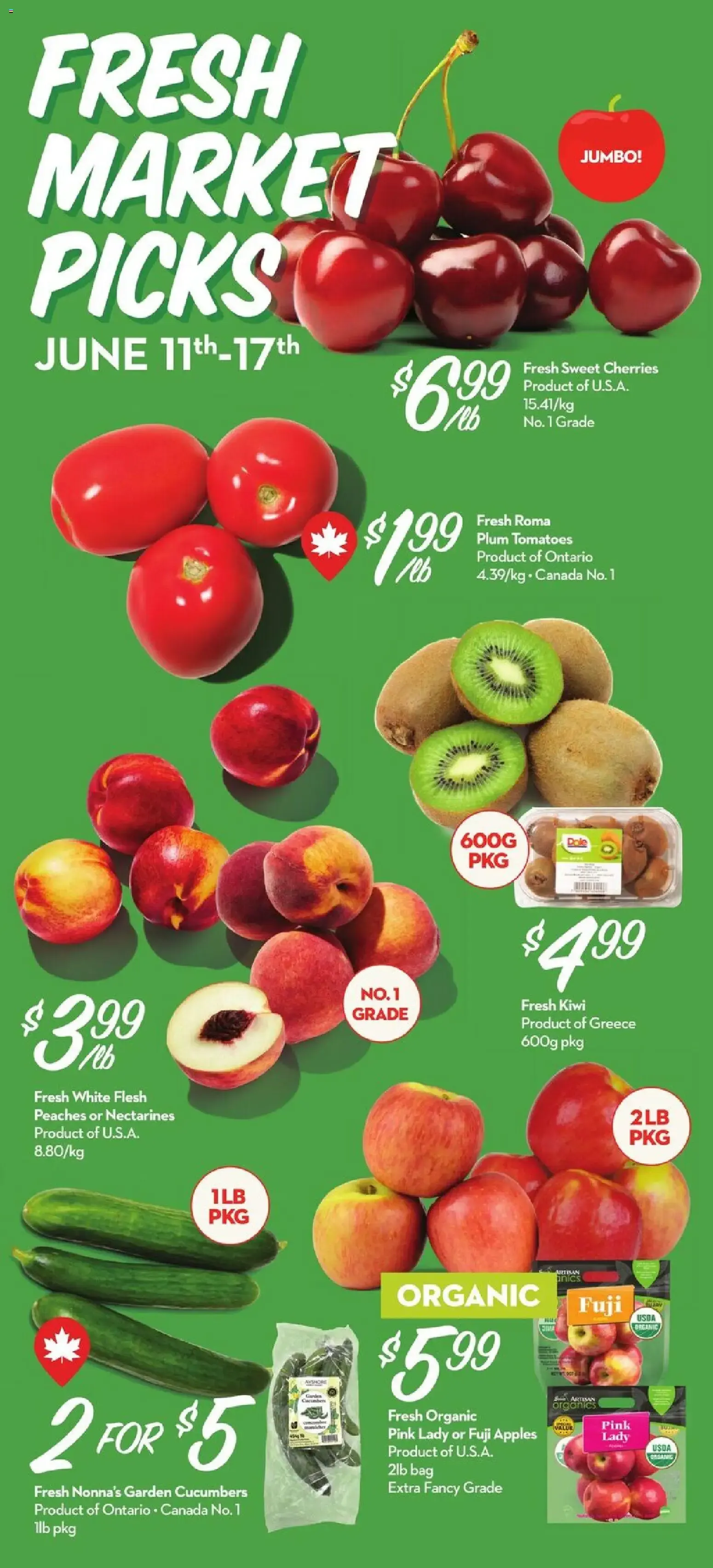 Longo's weekly flyer / circulaire from Jun 11, 2026 > weekly specials & deals from June 11 to June 17 2026 - flyer page 2