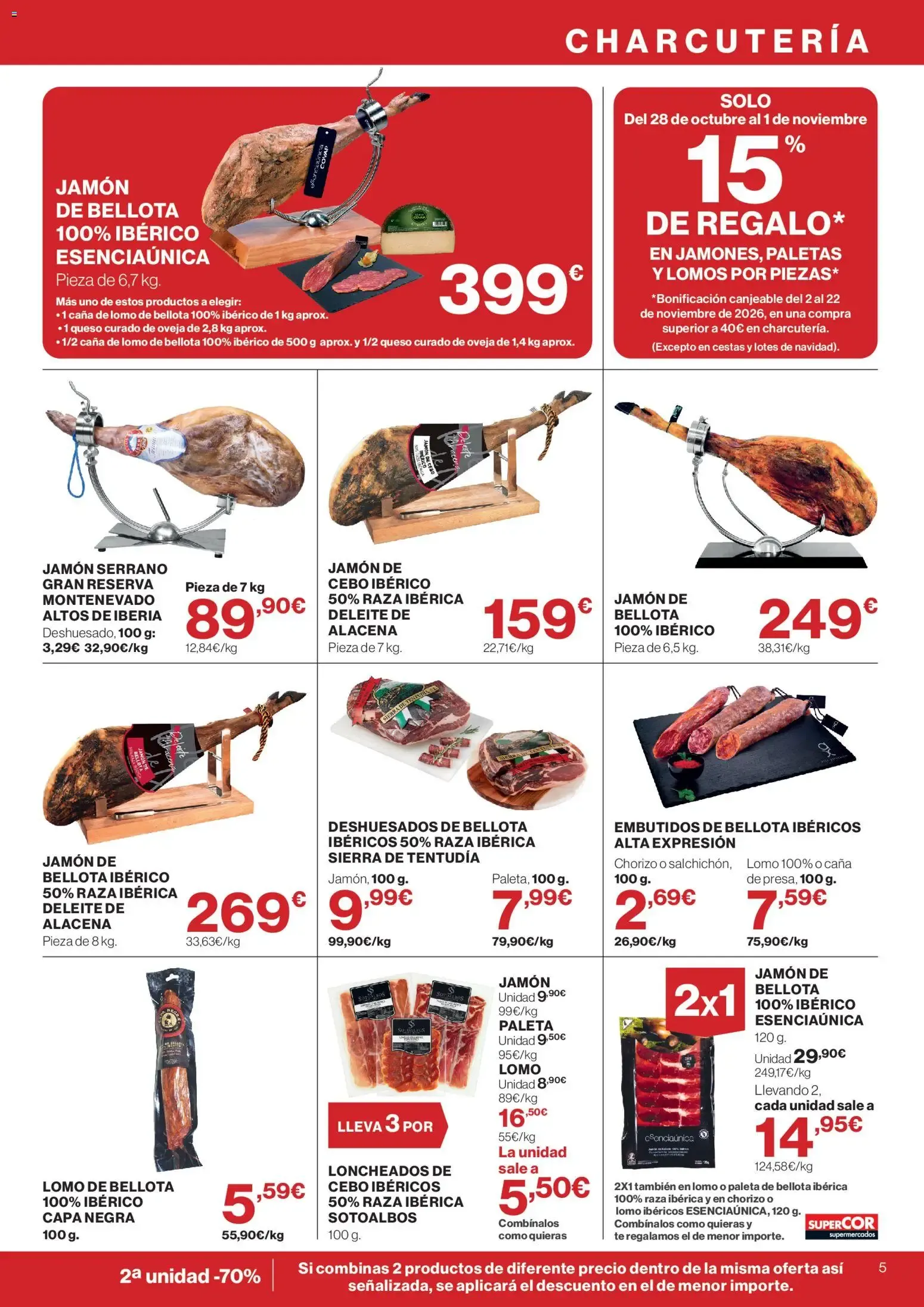Catálogo de Supercor - Un Otoño Muy Súper, 3x2 en Miles de Productos 28 de octubre al 10 de noviembre 2026 - Página 5