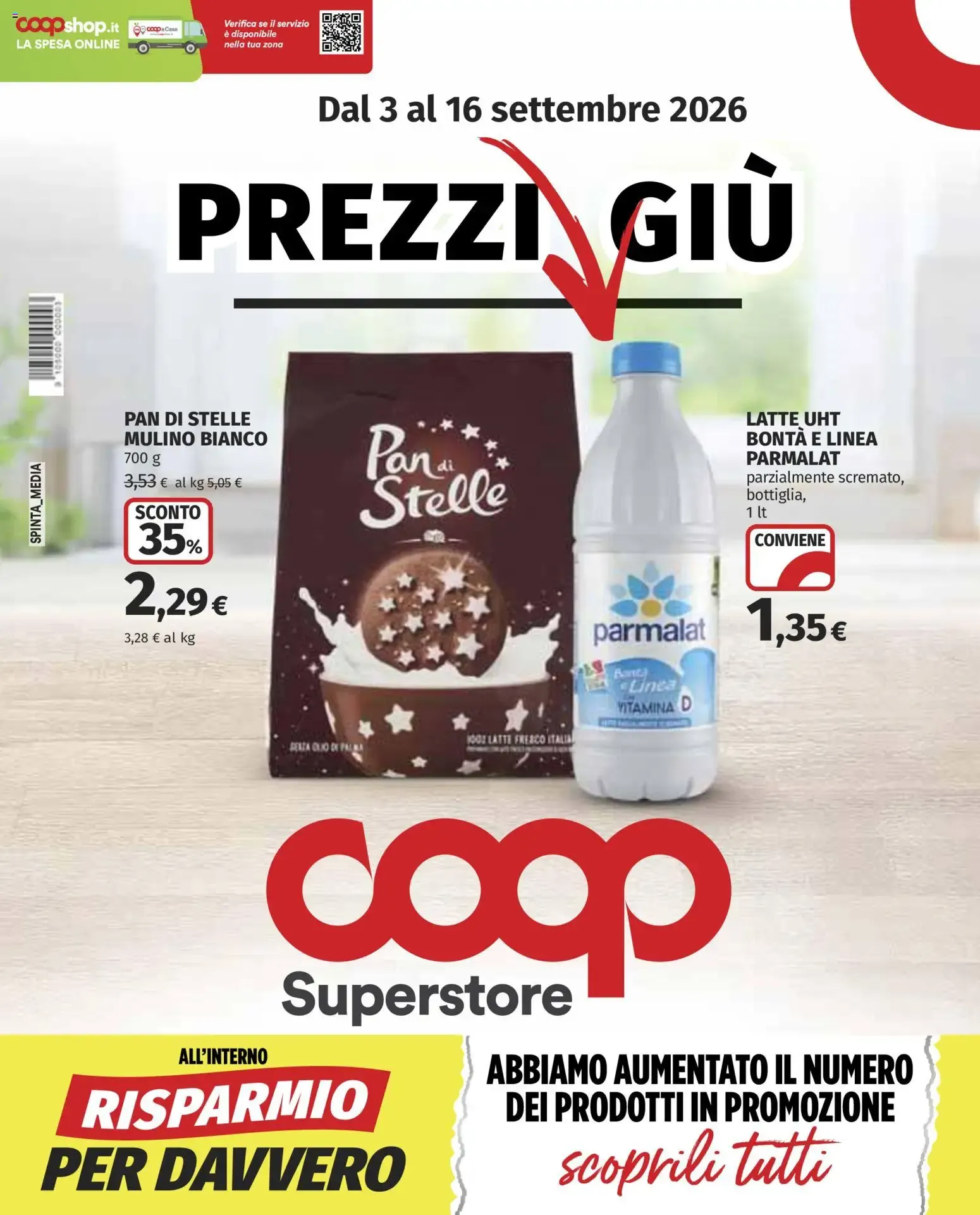 Volantino COOP Anteprima dal 03/09/2026 > NUOVO Promozioni da 3 settembre a 16 settembre di 2026 - Pagina del volantino 1