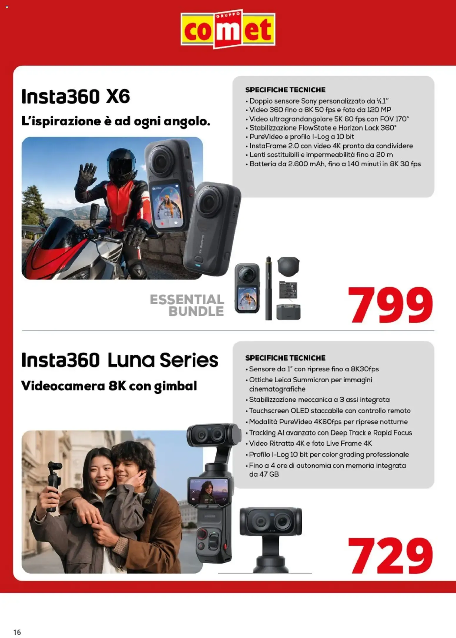 Nuovo Comet volantino Audio Video dal 09/10/2026 > offerte anteprima 🛍️ da 9 ottobre a 28 ottobre di 2026 - Pagina del volantino 16