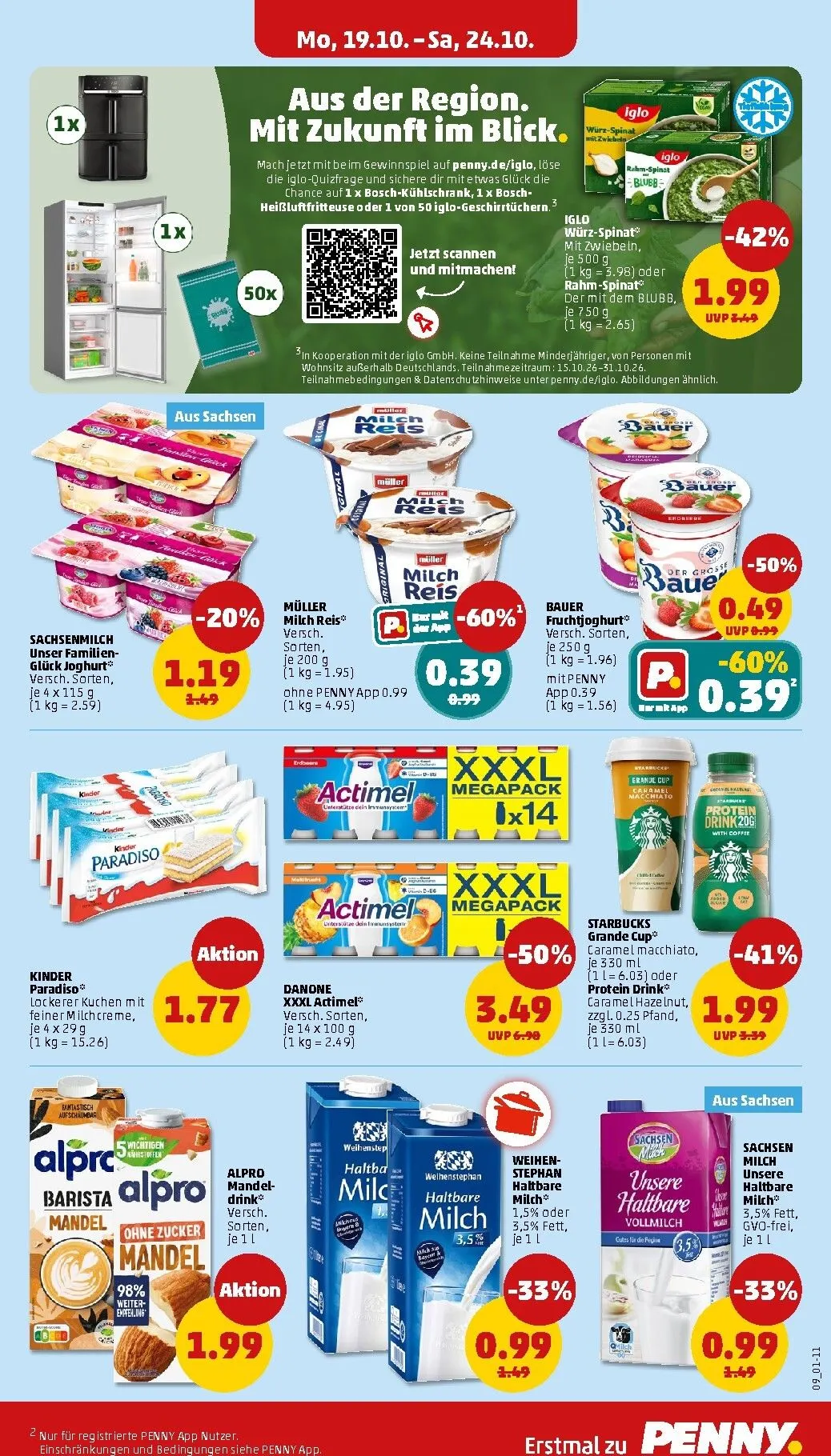 PENNY Prospekt nächste Woche – von Montag 19.10.2026 bis Samstag 24.10.2026 von 19. Oktober bis 24. Oktober 2026 - Prospekt seite 11