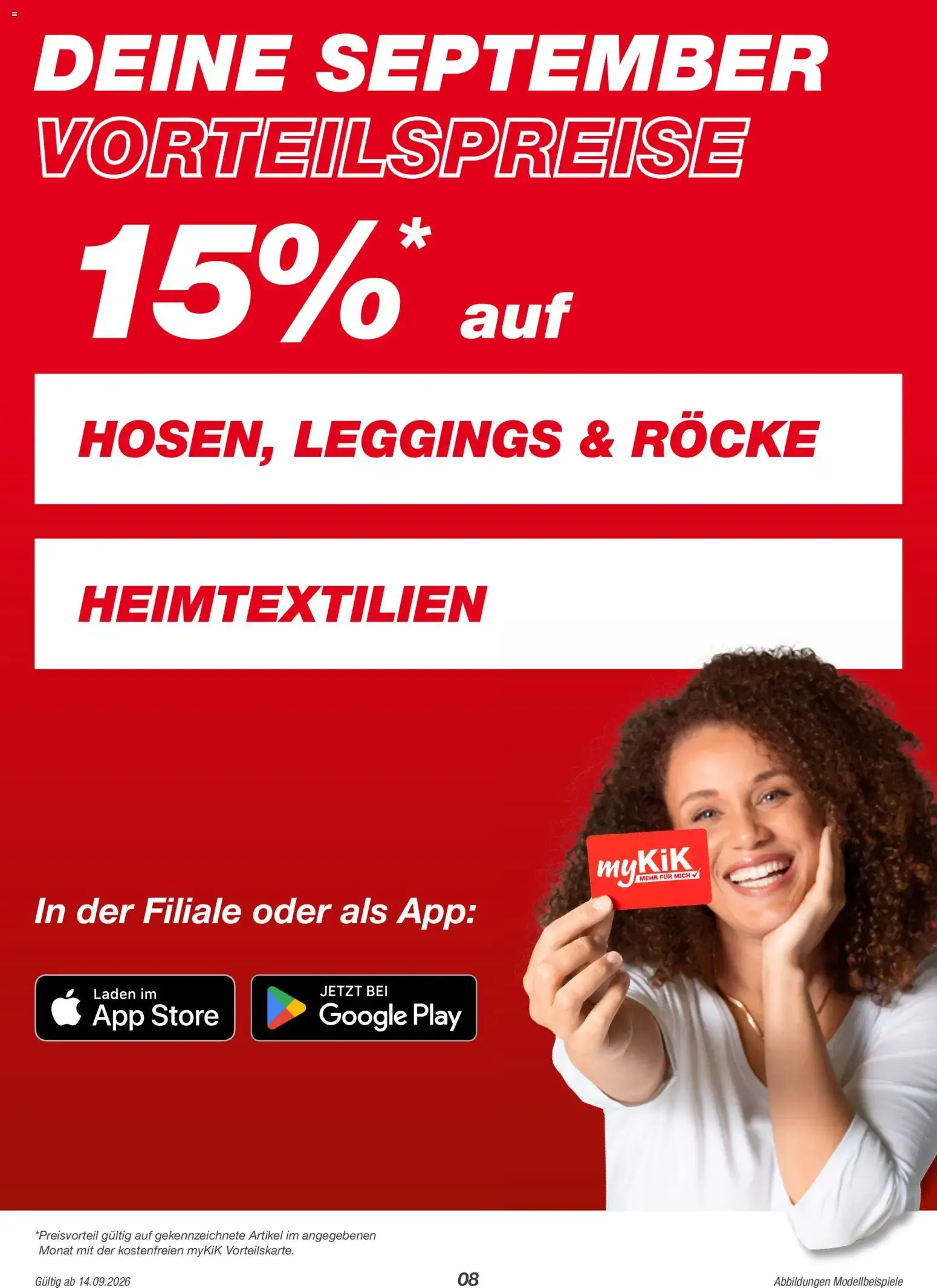 Kik: Mehr für den Herbst und die besonderen Momente. von 14. September bis 27. September 2026 - Prospekt seite 8