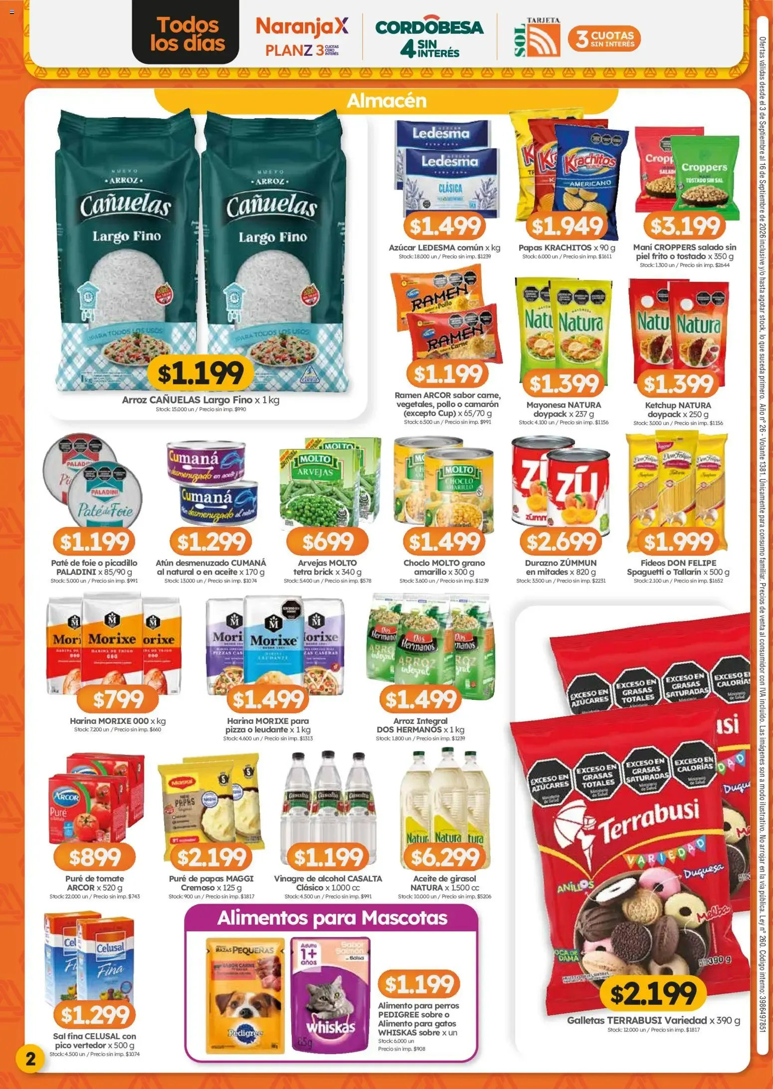 Ofertas de Cordiez - Ofertas || del 03/09/2026 - 16/09/2026 || Catálogo 3 de septiembre al 16 de septiembre 2026 - Página 2 del catálogo