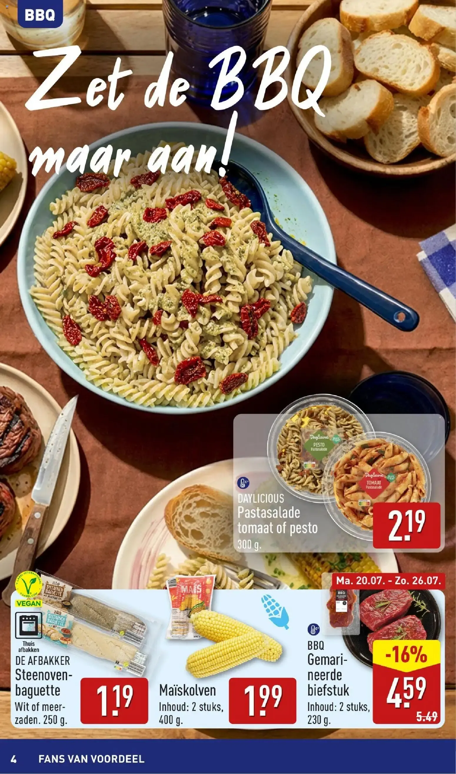 Zo Goedkoop Dat Gaan We Vieren! Boordevol Zomerse Inspiratie Voor De BBQ! van 20 juli tot 26 juli 2026 - Folder pagina 4