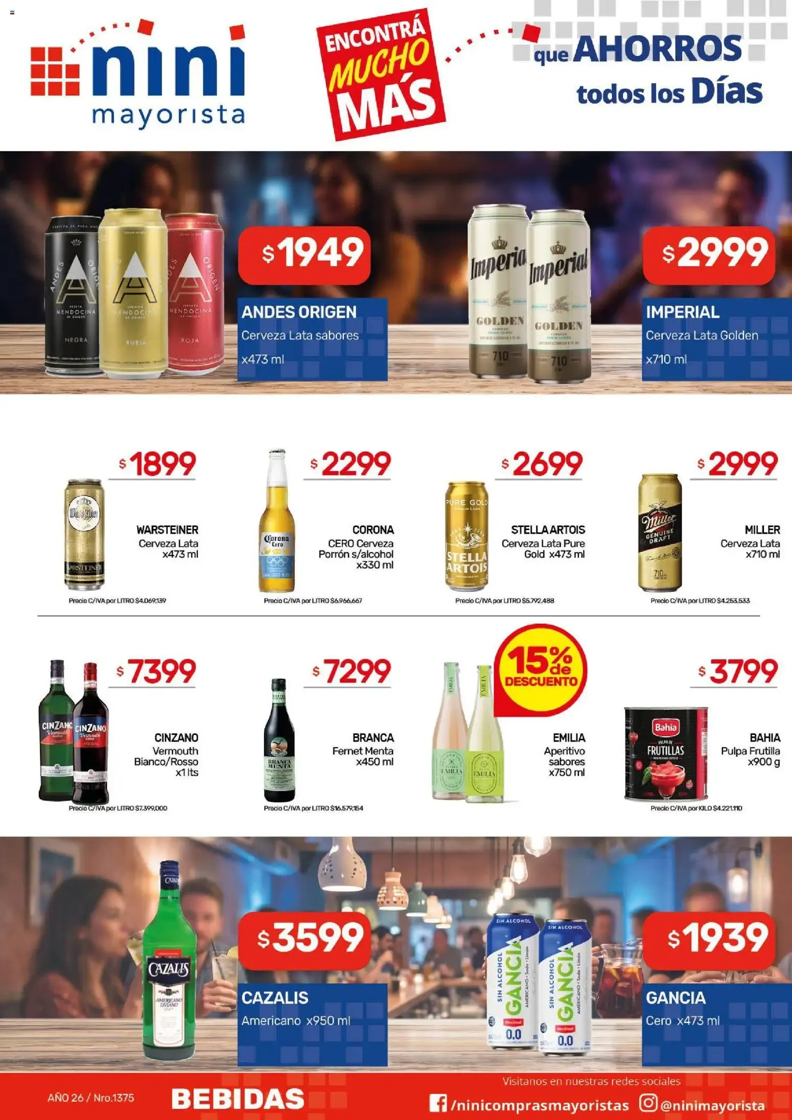 Ofertas de NINI Mayorista catálogo del 28/09/2026 - 04/10/2026 28 de septiembre al 4 de octubre 2026 - Página 18 del catálogo