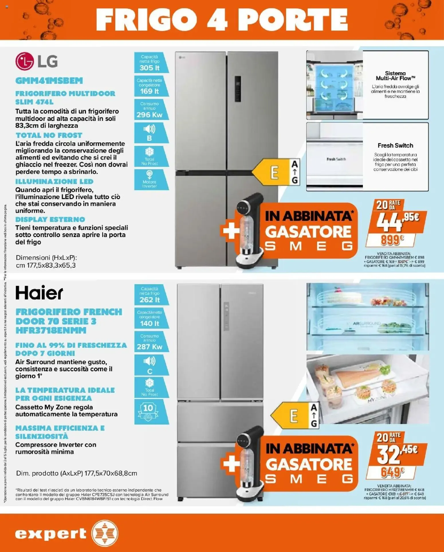 Nuovo Expert volantino Conserva meglio, vivi frizzante dal 16/07/2026 > offerte anteprima 🛍️ da 16 luglio a 29 luglio di 2026 - Pagina del volantino 6