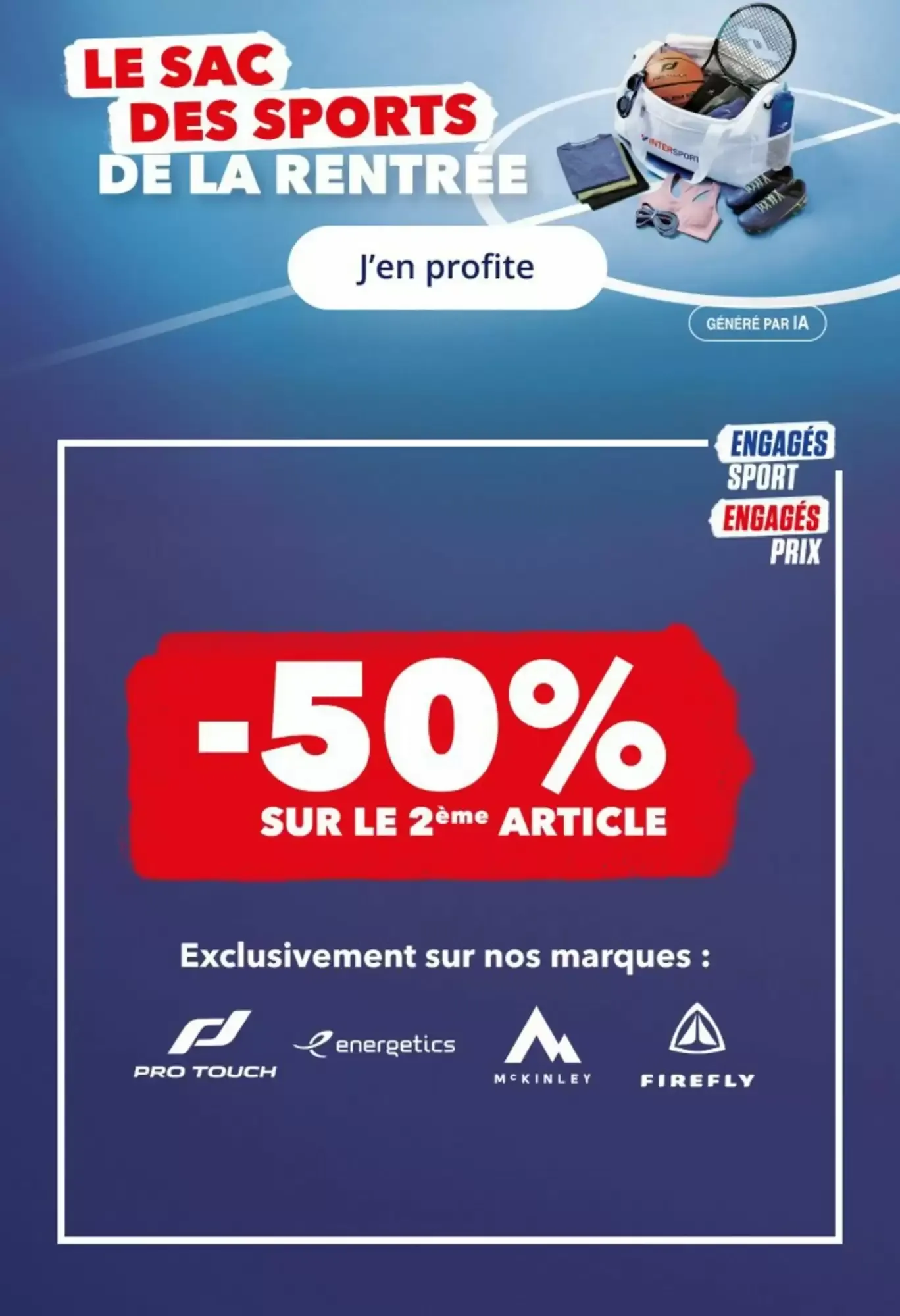 LE SAC DES SPORTS DE LA RENTRÉE du 14 septembre au 30 septembre 2026 - Catalogue page 1