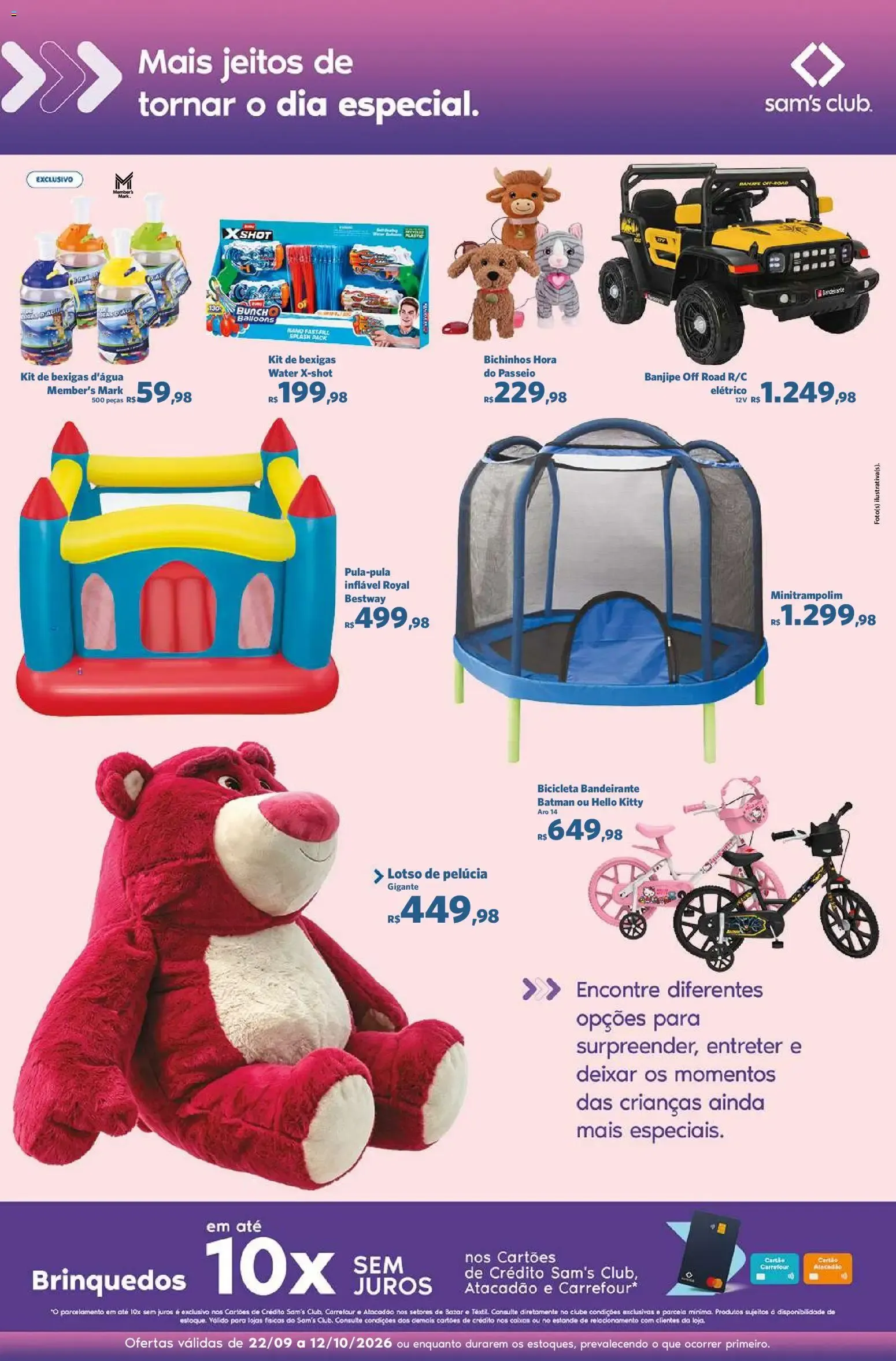 Encarte de Sam's Club ofertas Dia das Crianças de 22/09/2026 | Promoções Online 22 de setembro até 12 de outubro 2026 - Pagina 6