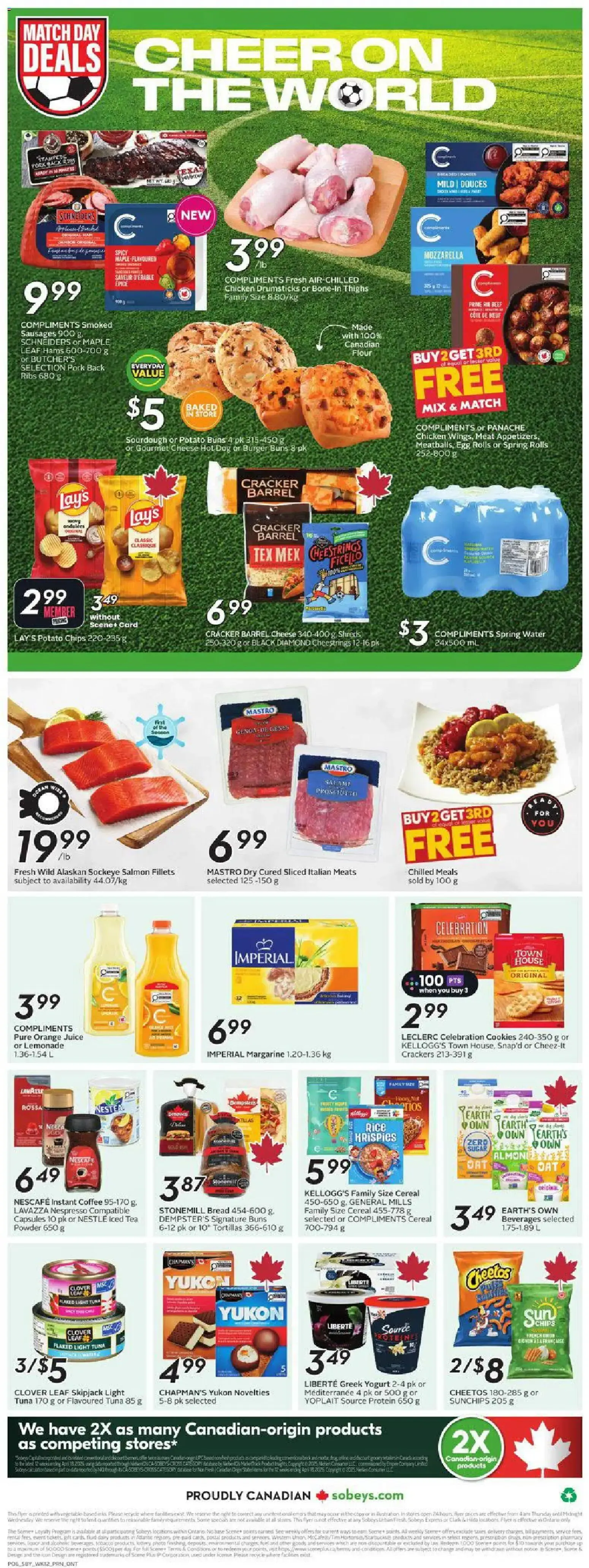 Sobeys weekly flyer / circulaire from Jul 16, 2026 > weekly specials & deals from July 16 to July 22 2026 - flyer page 4