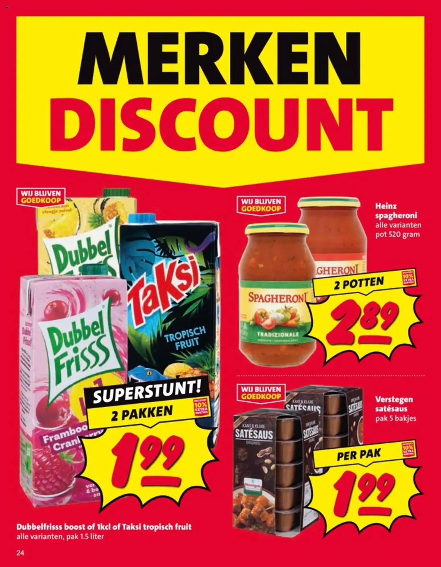 Nettorama Merkendiscount - Discount Prijs! Extra Lang Laag! van 17 augustus tot 23 augustus 2026 - Folder pagina 24