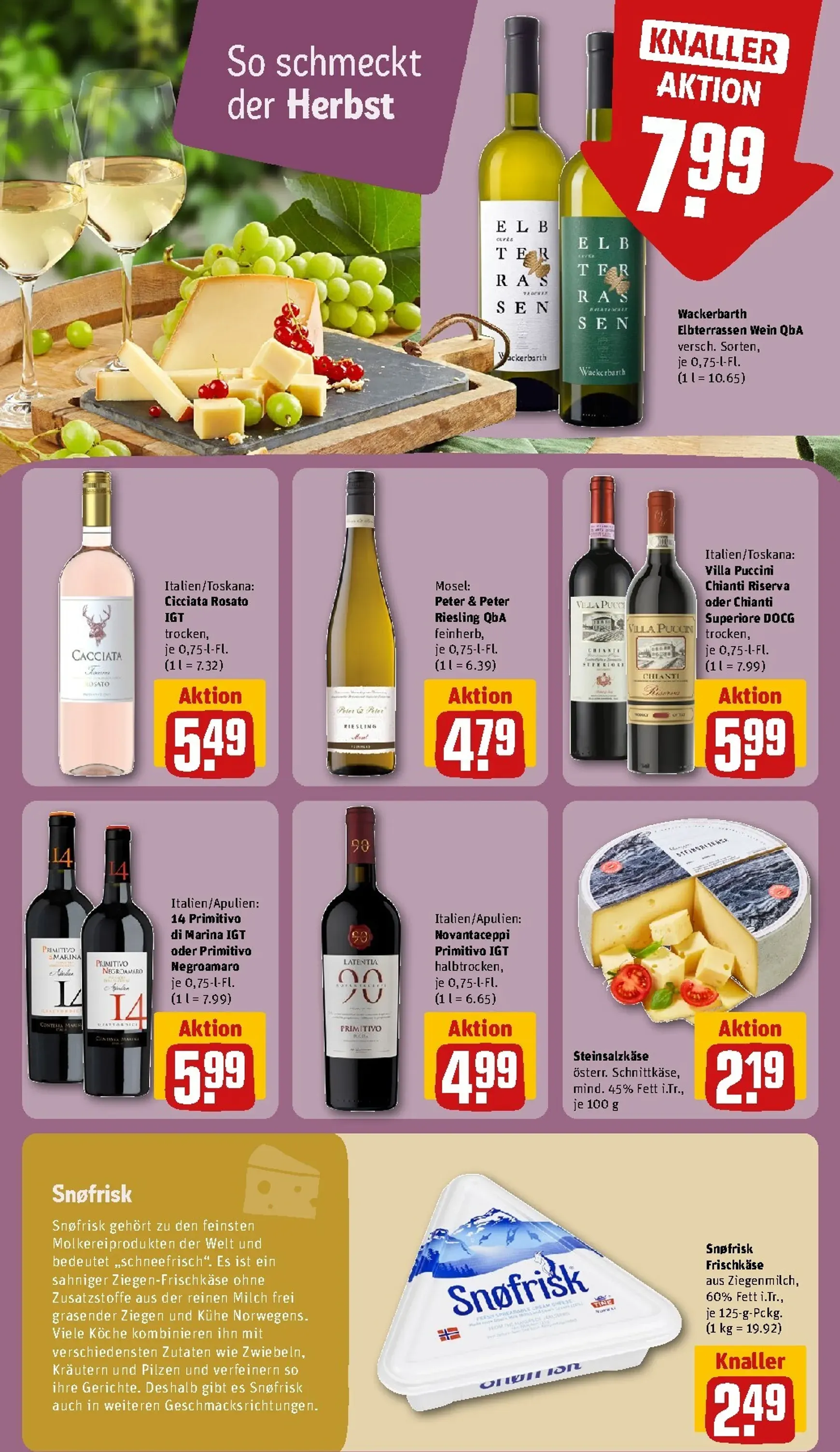 Rewe Prospekt – von Montag 31.08.2026 bis Samstag 05.09.2026 von 31. August bis 5. September 2026 - Prospekt seite 15