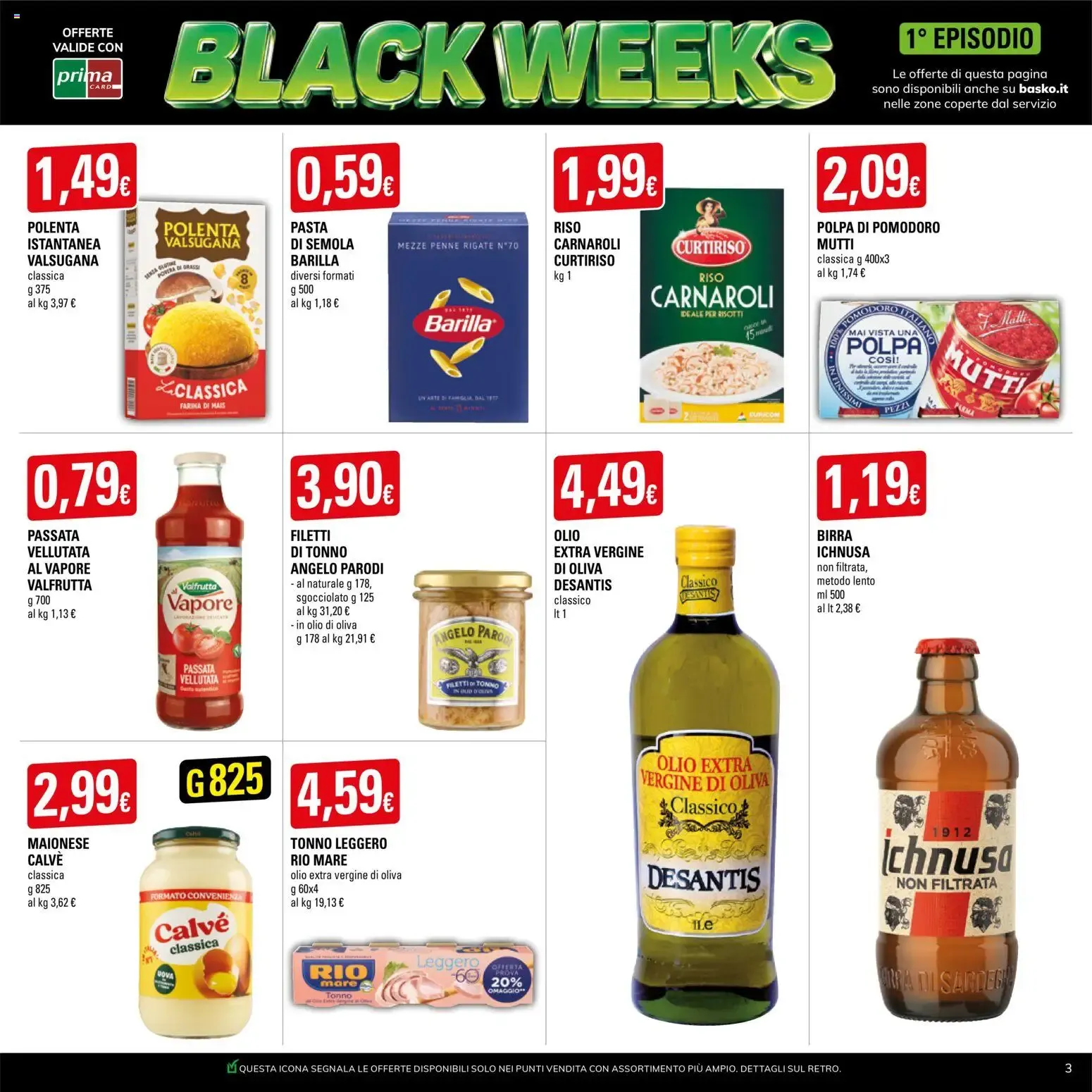 Nuovo Basko Black Week dal 27/10/2026 > offerte anteprima 🛍️ da 27 ottobre a 9 novembre di 2026 - Pagina del volantino 3