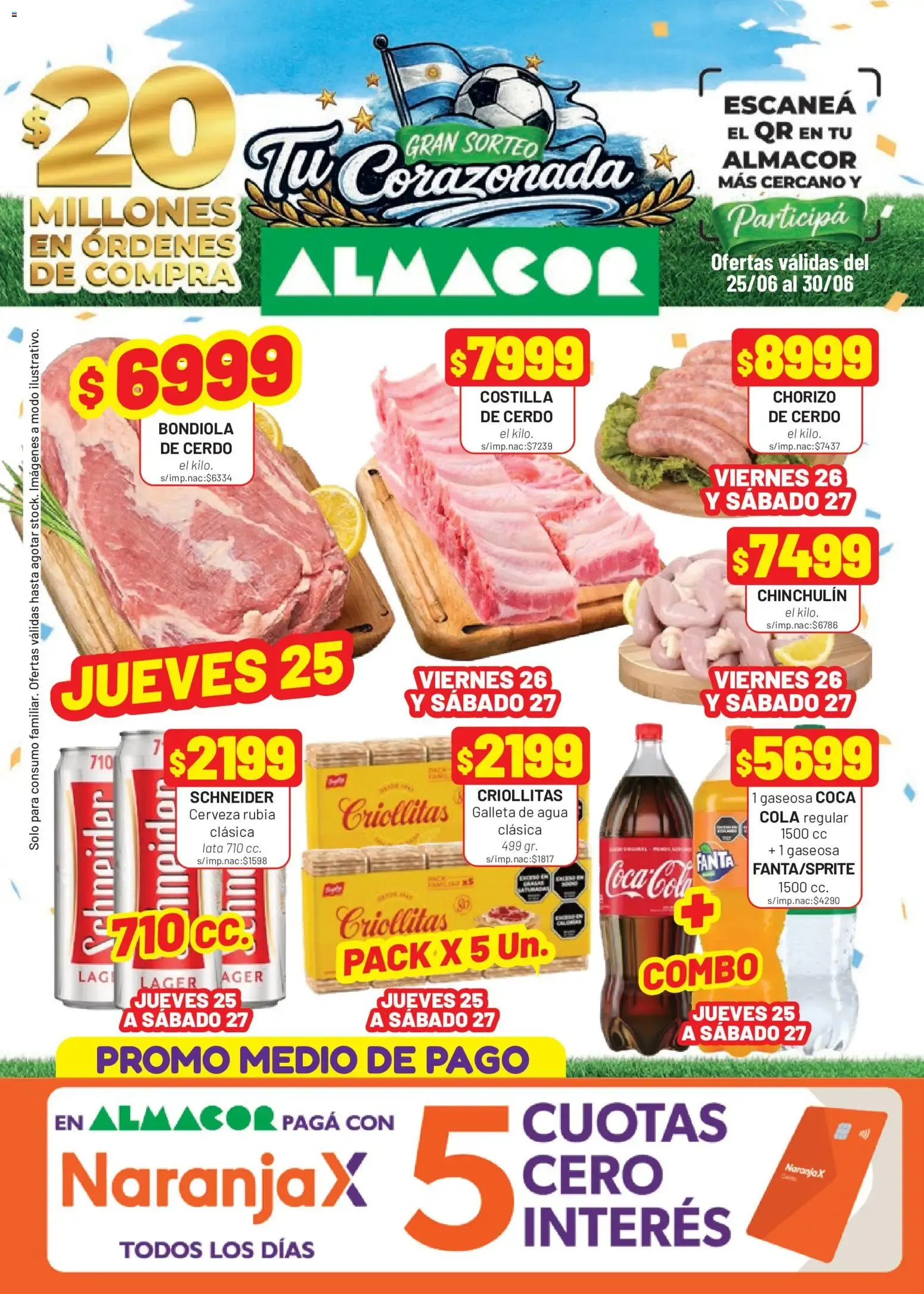 Ofertas de Almacor catálogo del 25/06/2026 - 30/06/2026 25 de junio al 30 de junio 2026 - Página 1 del catálogo