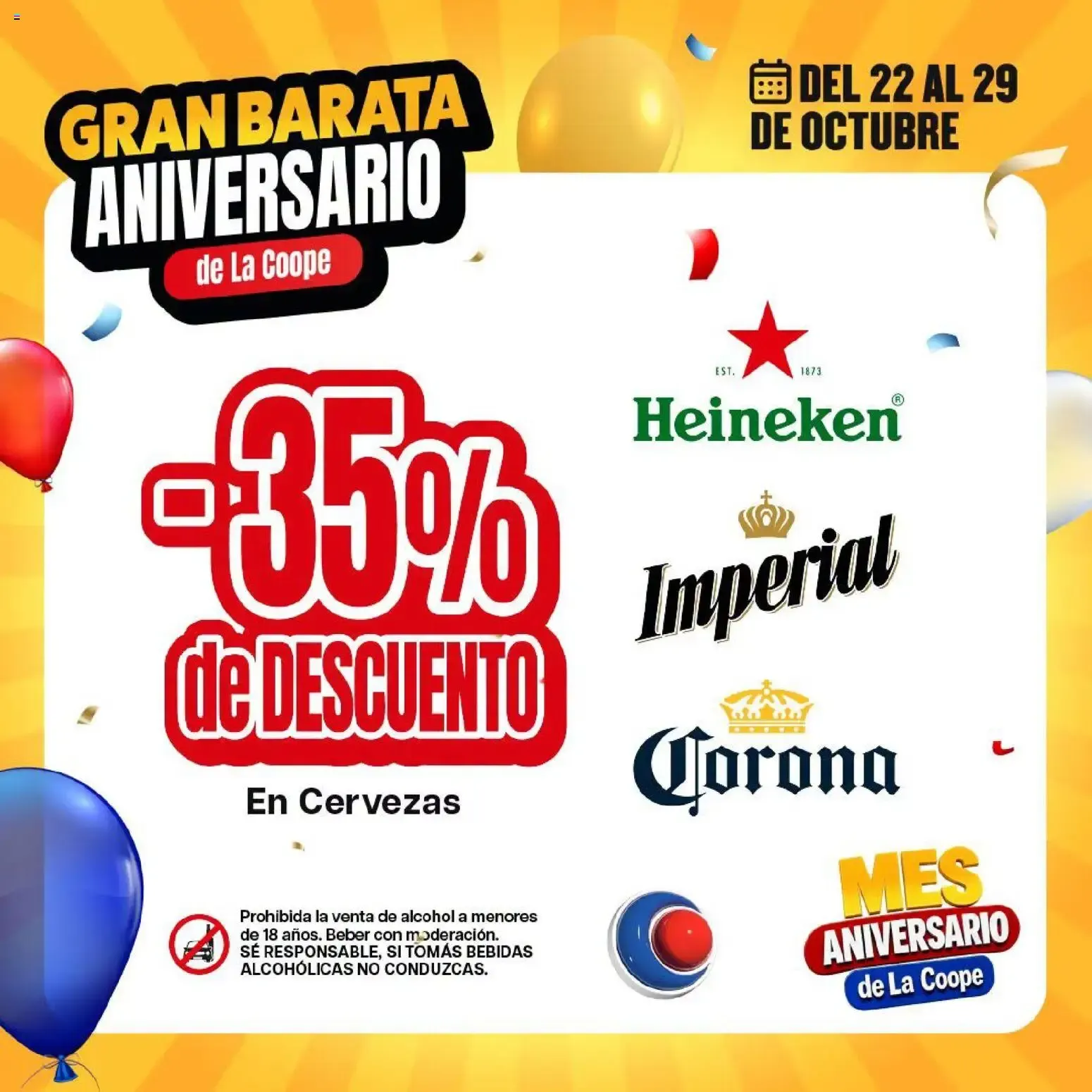 Ofertas de Gran Barata Aniversario de La Coope 22 de octubre al 29 de octubre 2026 - Página 8 del catálogo
