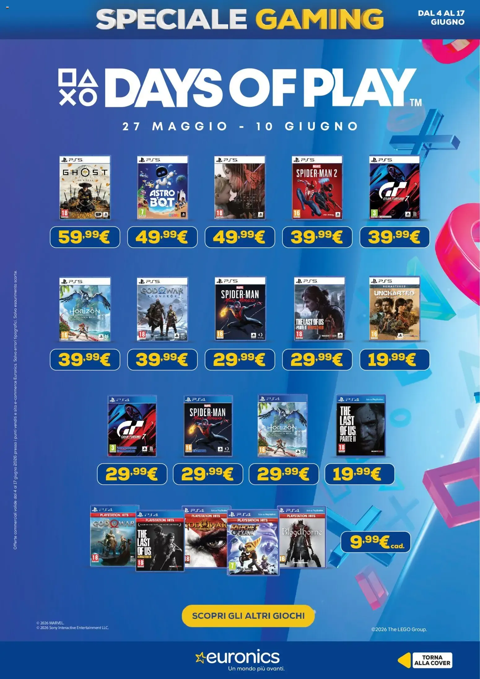 Nuovo Euronics volantino Gaming dal 04/06/2026 > offerte anteprima 🛍️ da 4 giugno a 17 giugno di 2026 - Pagina del volantino 4
