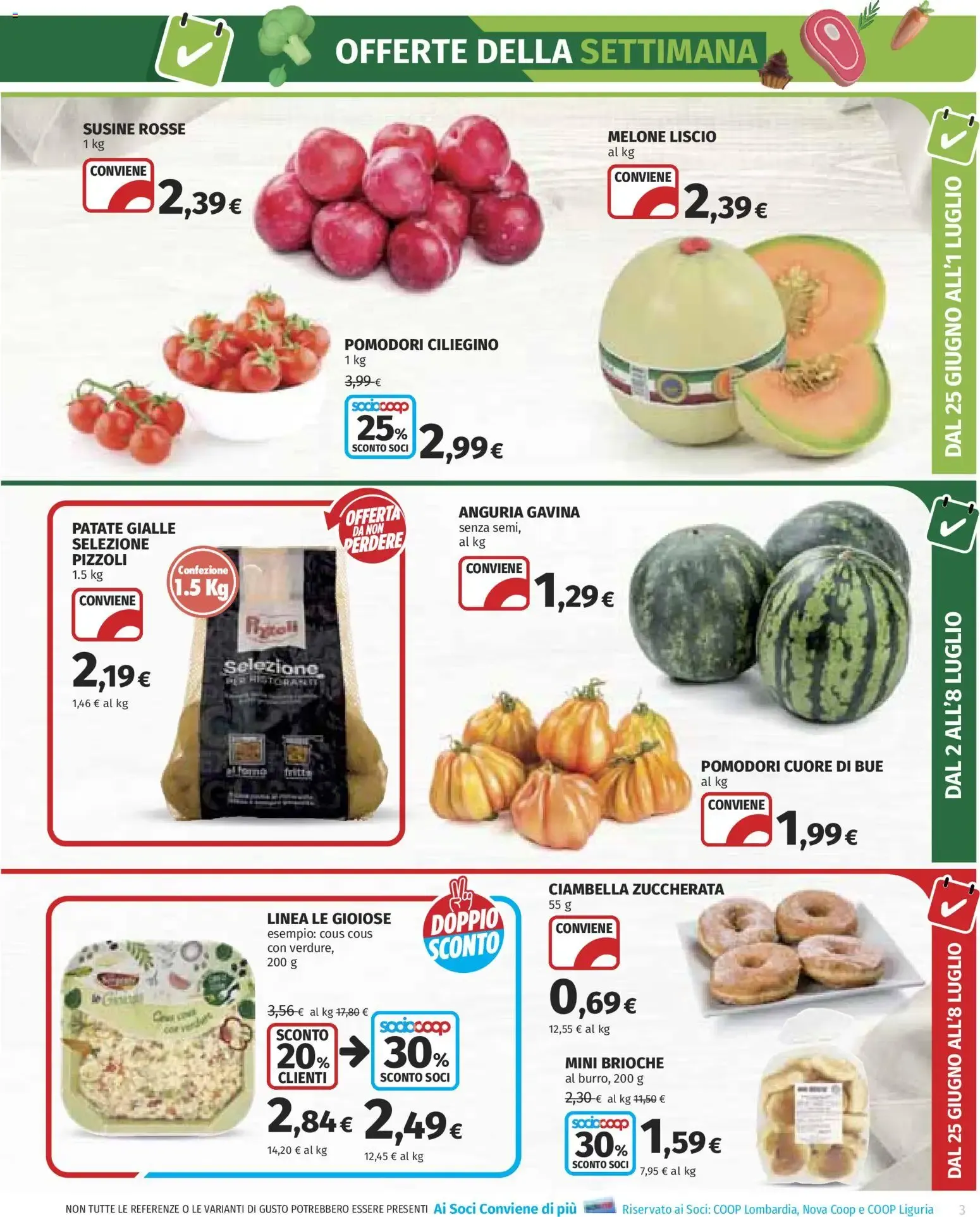 Volantino COOP Anteprima dal 25/06/2026 > NUOVO Promozioni da 25 giugno a 8 luglio di 2026 - Pagina del volantino 3