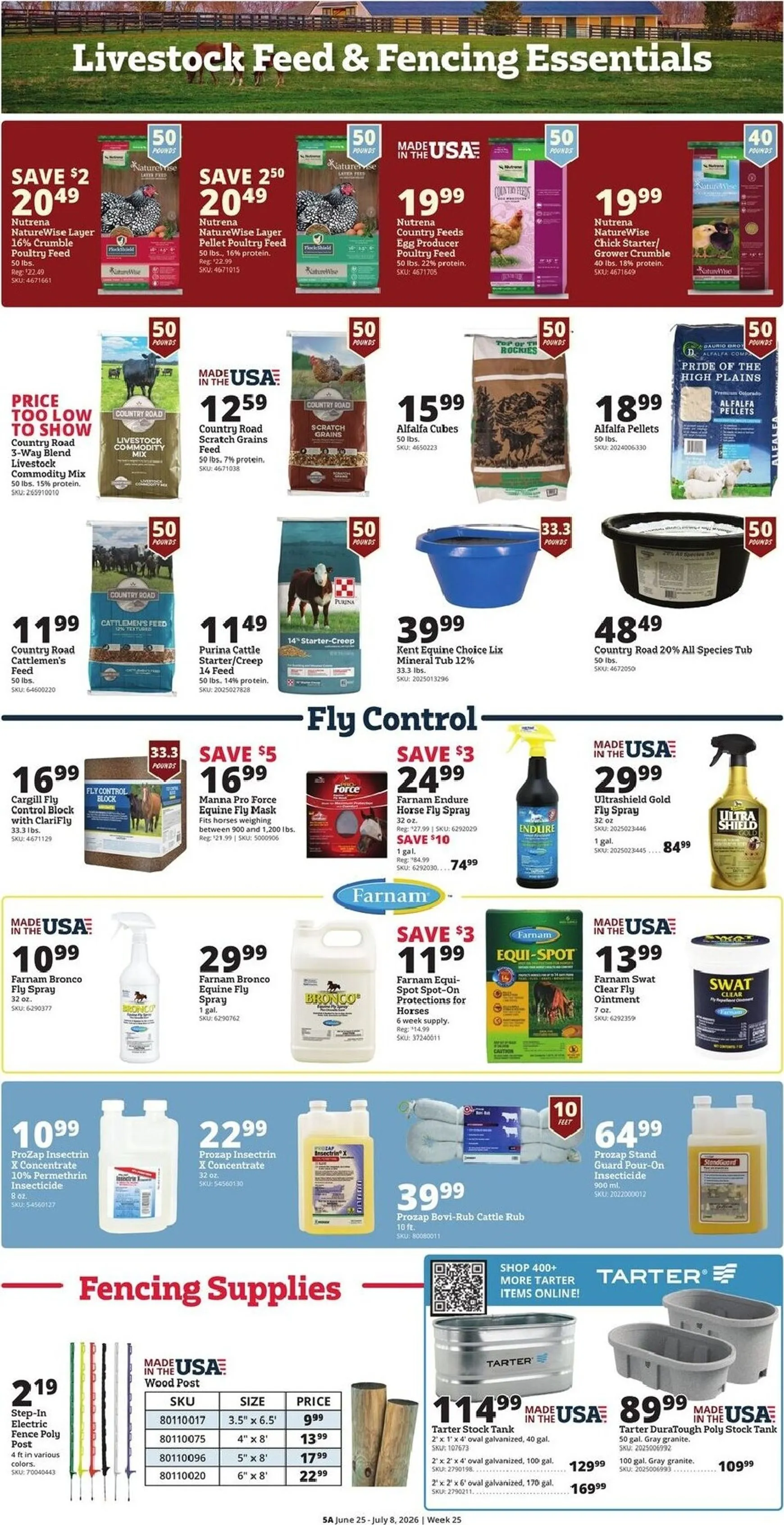 Weekly ad Current Rural King leaflet valid from Thursday 06/25/2026 to Wednesday 07/08/2026 from June 25 to July 8 2026 - Page 7