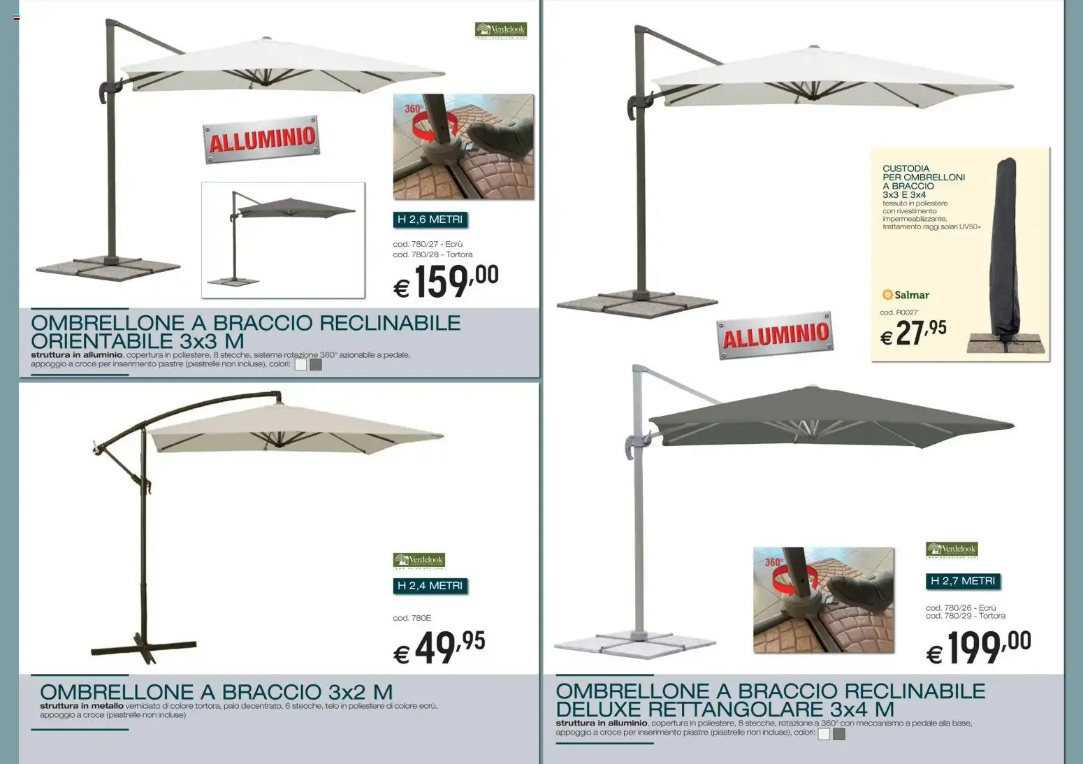 Nuovo Brico OK volantino Ombrelloni, Gazebo, Tende da Sole dal 05/03/2026 > offerte anteprima 🛍️ da 5 marzo a 31 agosto di 2026 - Pagina del volantino 4