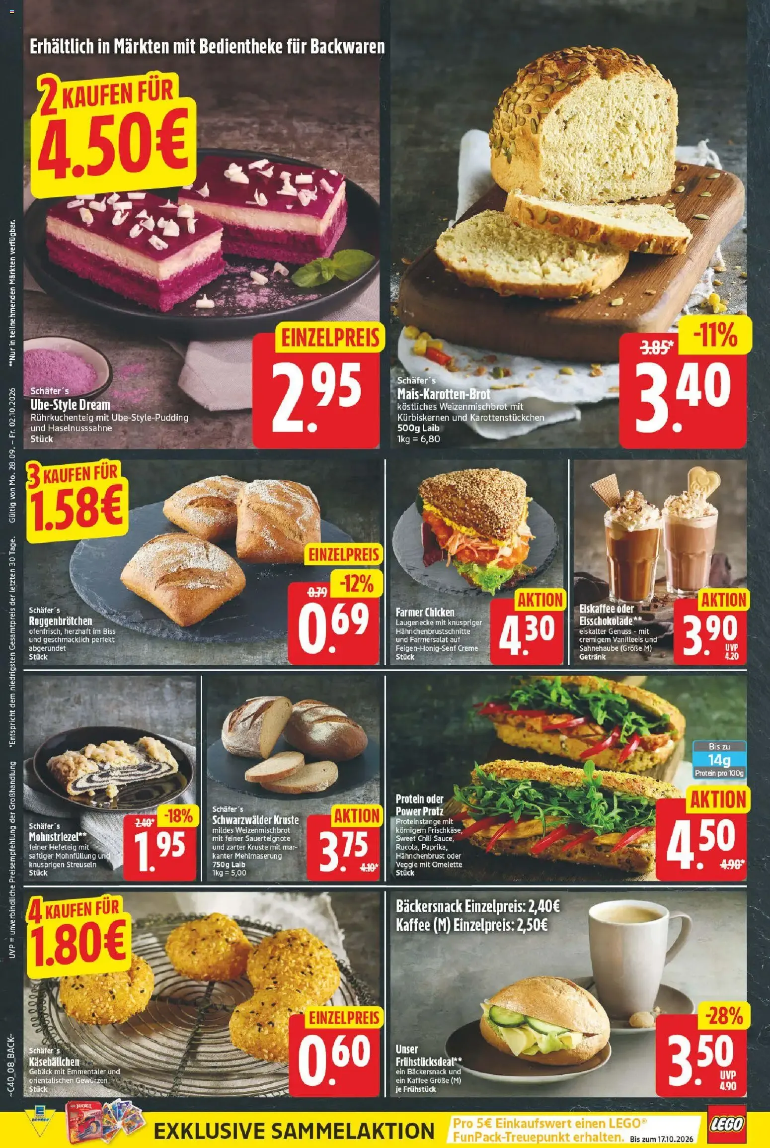 EDEKA Center - 20% Rabatt auf EDEKA Bio Milch-, Joghurt- und Quarkartikel von 28. September bis 2. Oktober 2026 - Prospekt seite 8