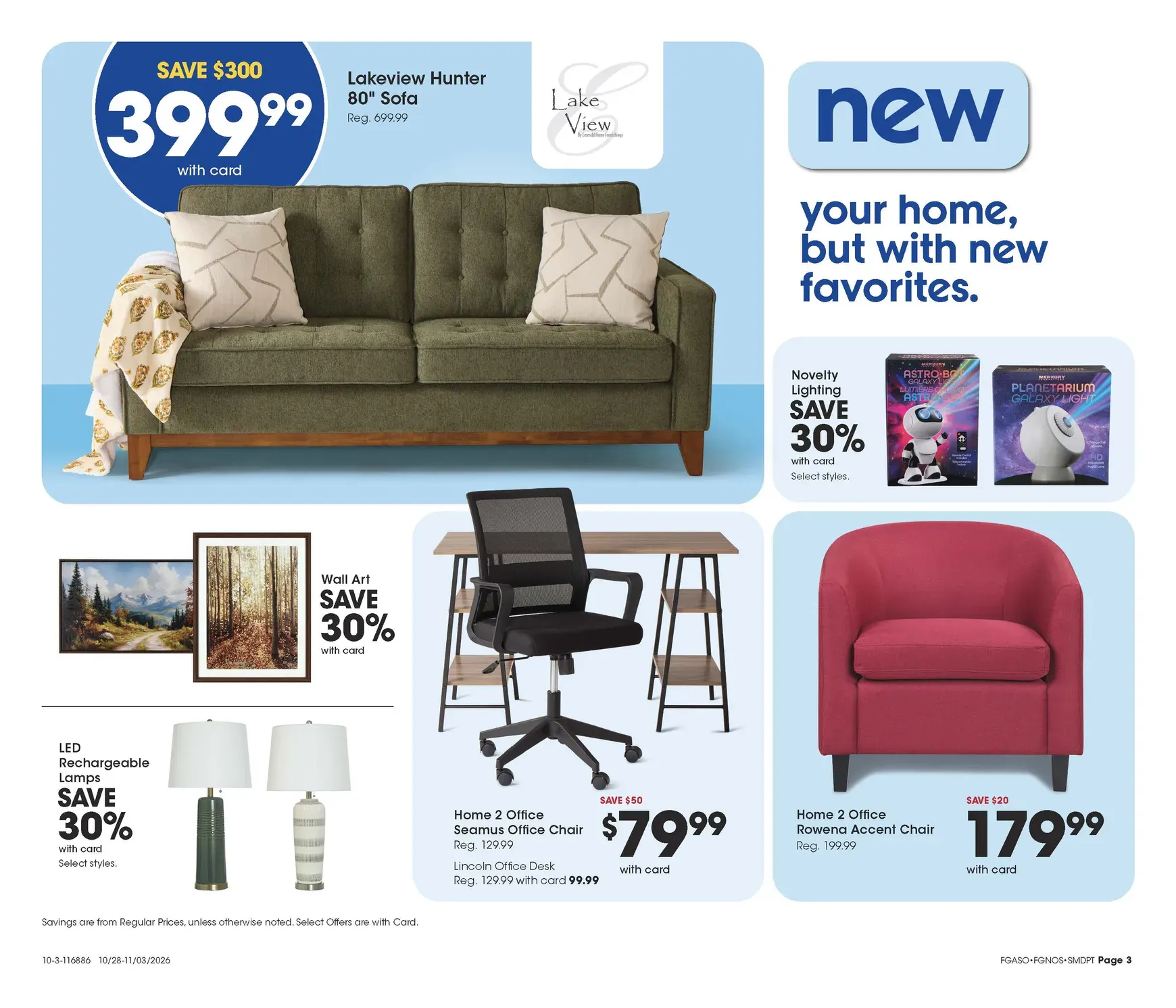 Weekly ad Current Fred Meyer - Home & Apparel leaflet valid from Wednesday 10/28/2026 to Tuesday 11/03/2026 from October 28 to November 3 2026 - Page 3