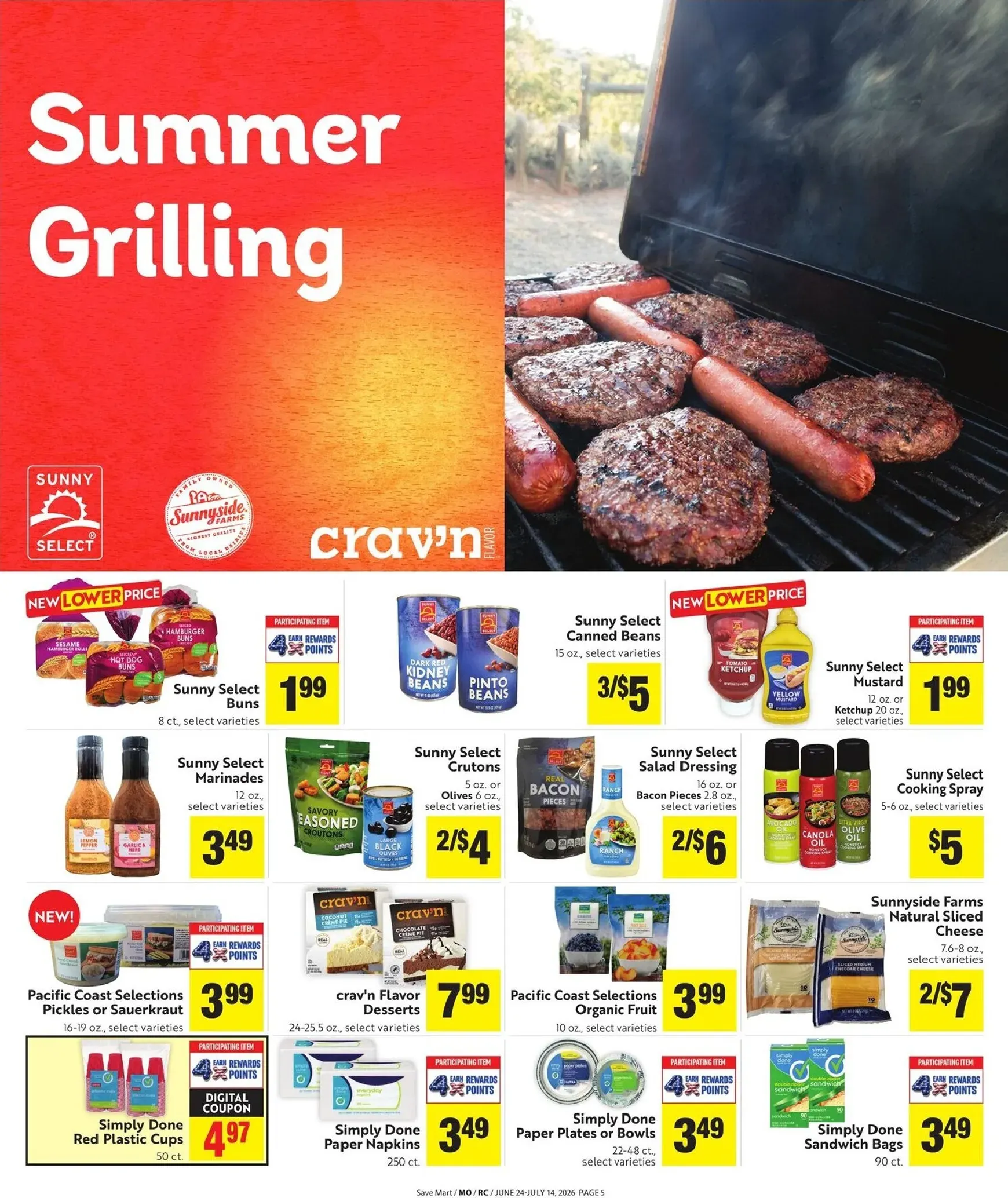 Weekly ad Current Save Mart - Save With Our Quality Brands leaflet valid from Wednesday 06/24/2026 to Tuesday 07/14/2026 from June 24 to July 14 2026 - Page 5