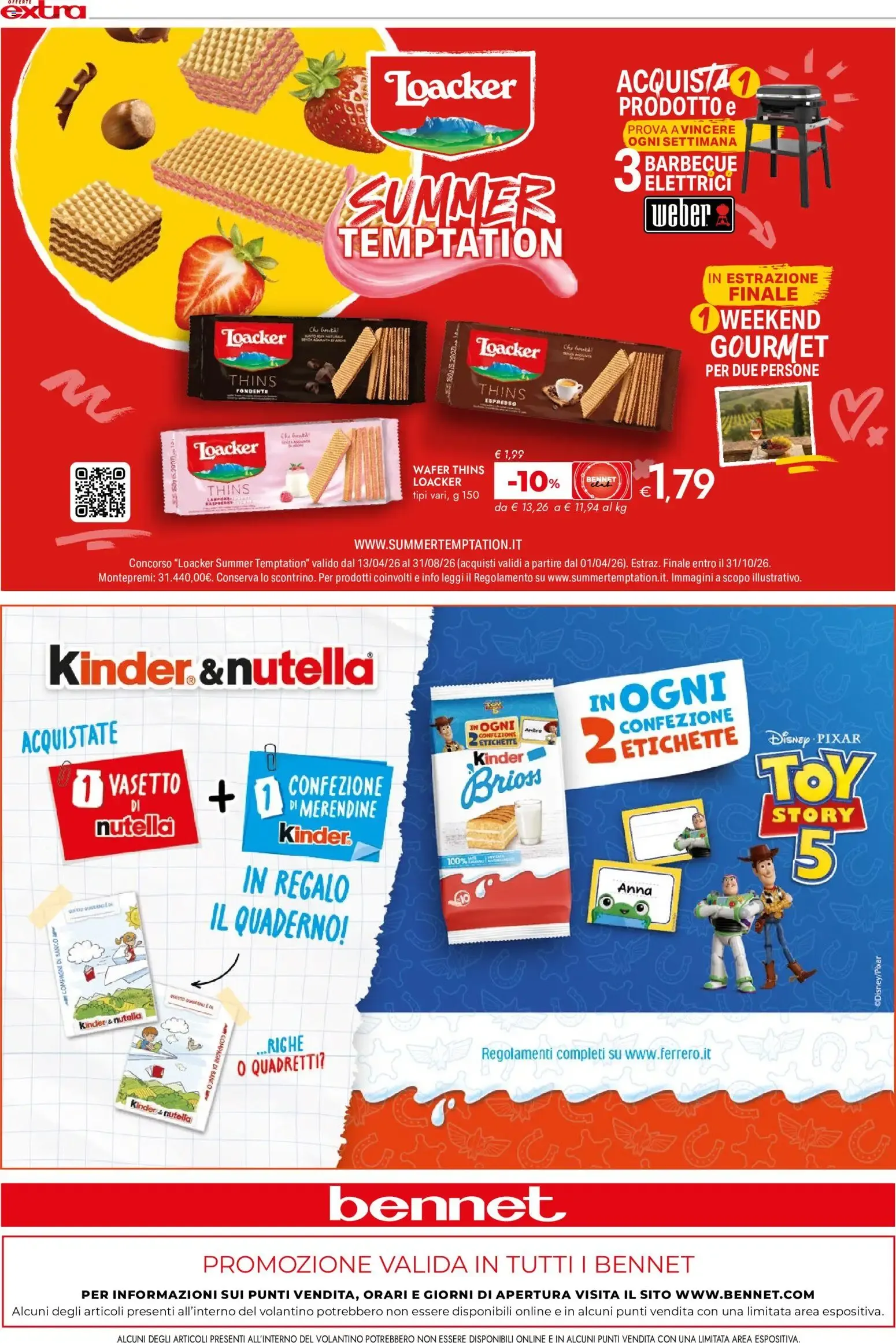 Nuovo bennet volantino Extra dal 20/08/2026 > offerte anteprima 🛍️ da 20 agosto a 2 settembre di 2026 - Pagina del volantino 8