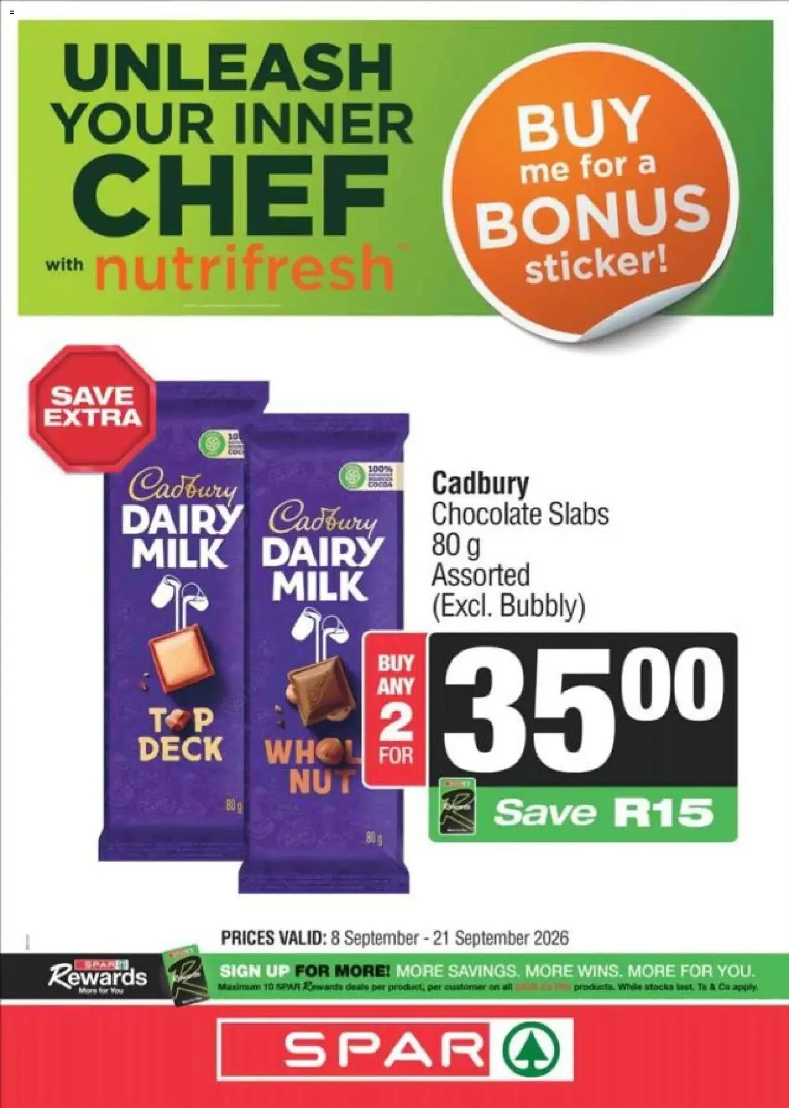 Spar Specials (08/09/2026 - 21/09/2026) Online from 8 September to 21 September 2026 - Catalogue Page 4