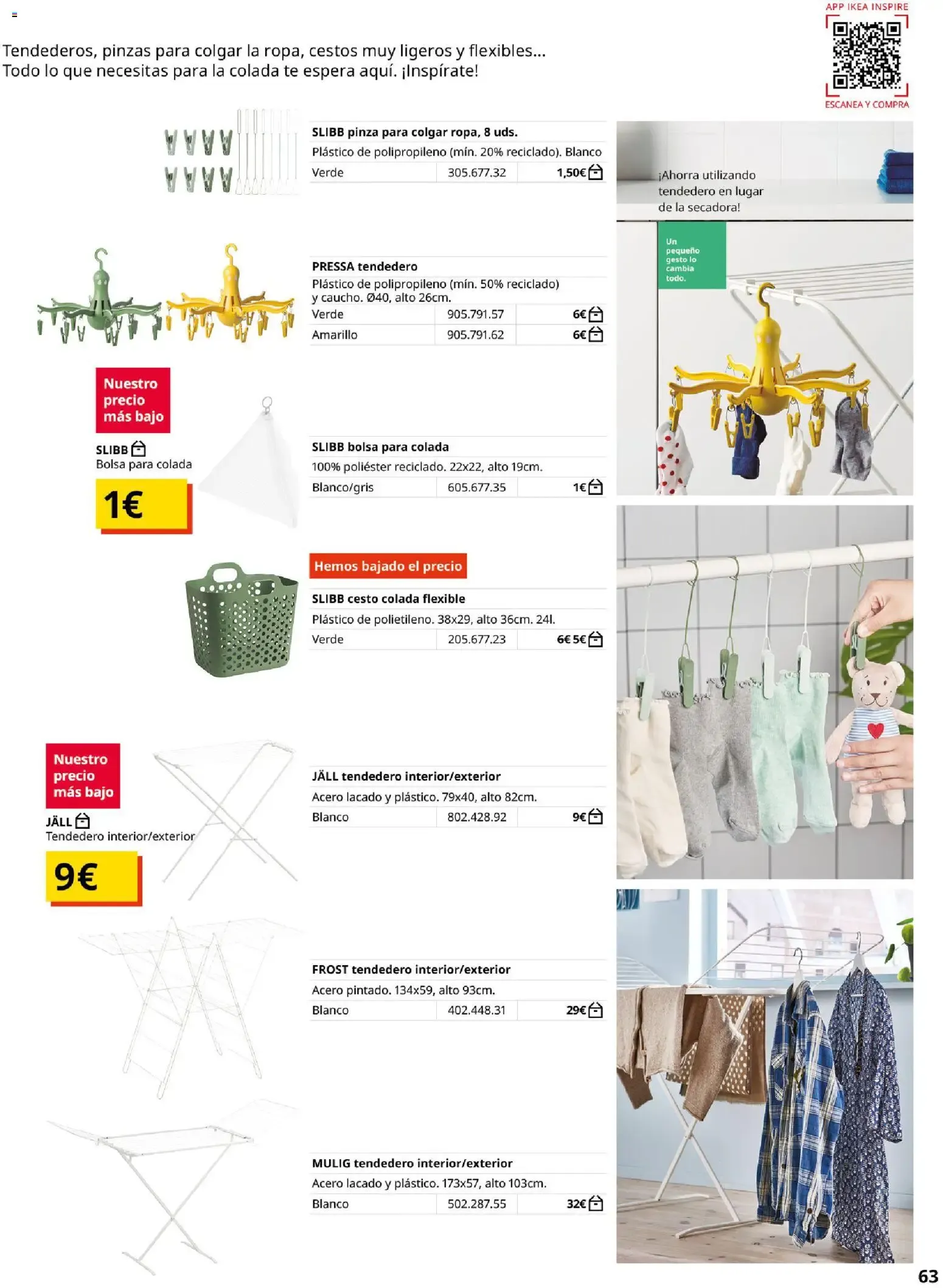 Catálogo de GUÍA DE COMPRA Muebles para el baño 1 de septiembre al 31 de enero 2027 - Página 63