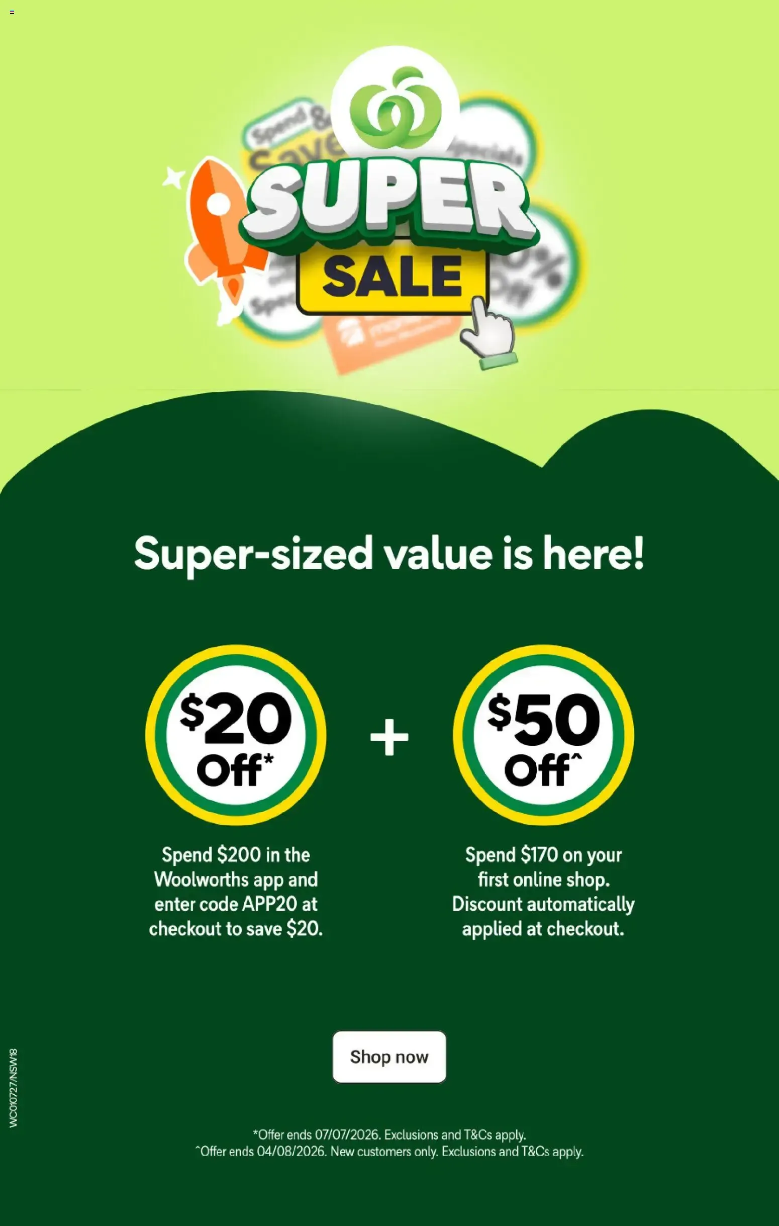 Woolworths - Woolies POINTS Frenzy - Catalogue valid from 1 July to 7 July 2026 - page 18