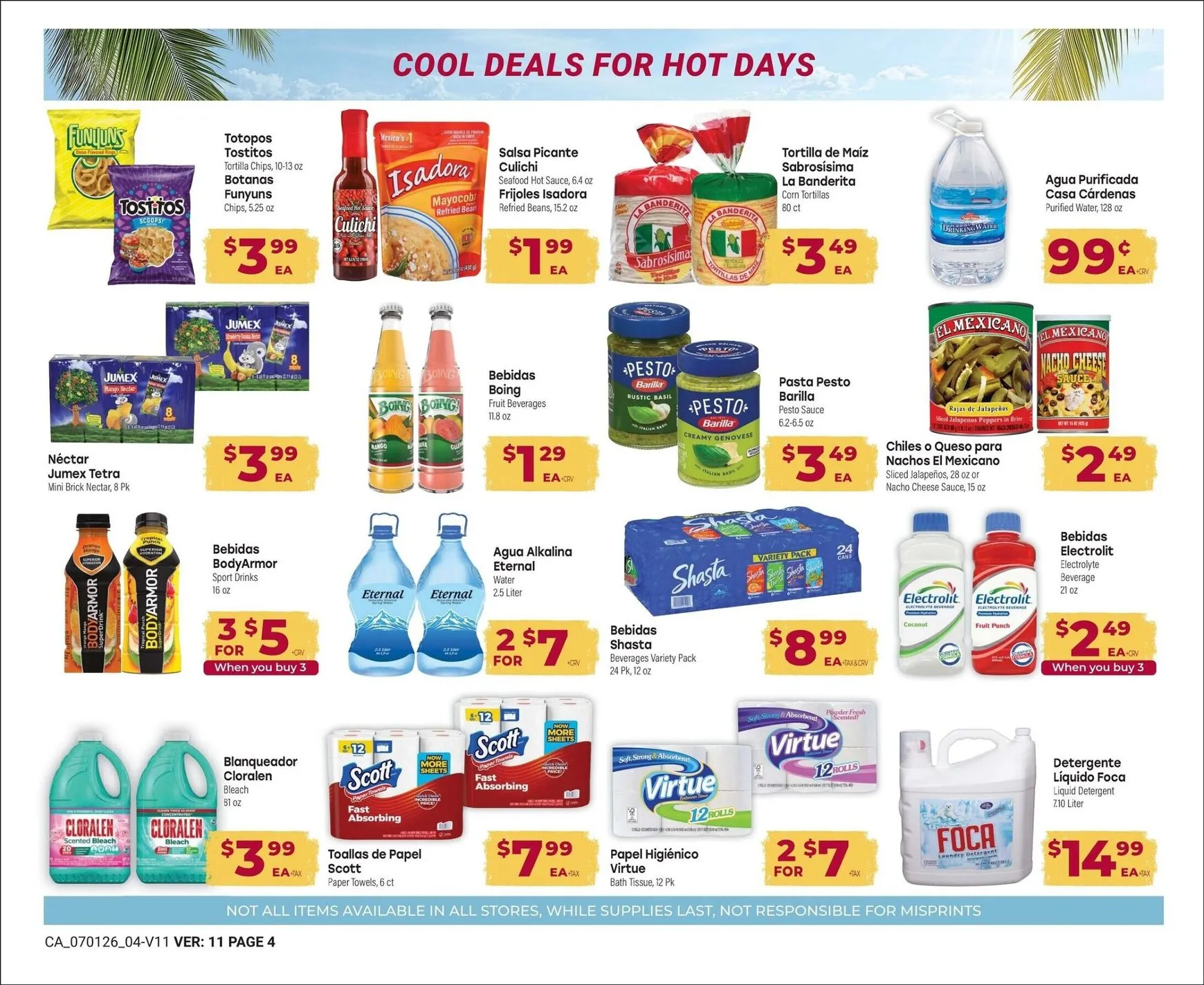 Weekly ad Current Cardenas Markets - Savings leaflet valid from Wednesday 07/01/2026 to Tuesday 07/28/2026 from July 1 to July 28 2026 - Page 4