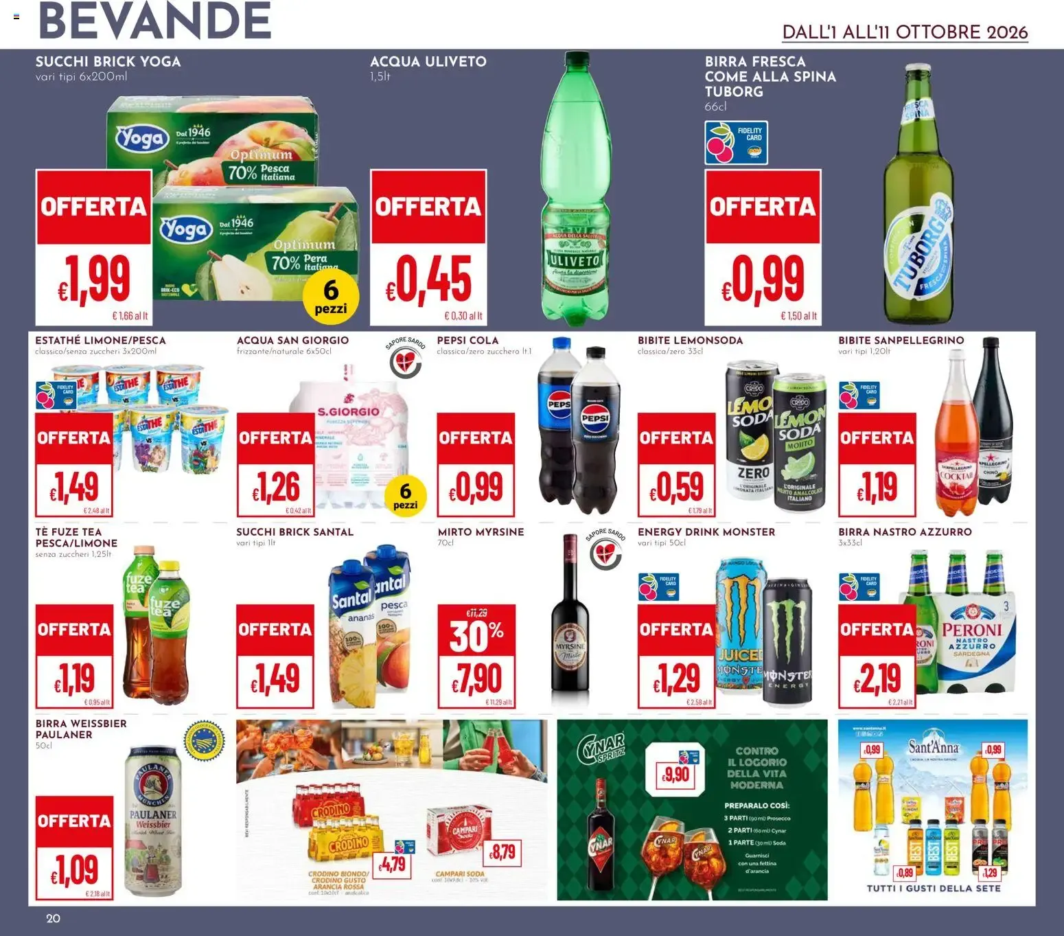 Nuovo Pan volantino dal 01/10/2026 > offerte anteprima 🛍️ da 1 ottobre a 21 ottobre di 2026 - Pagina del volantino 20