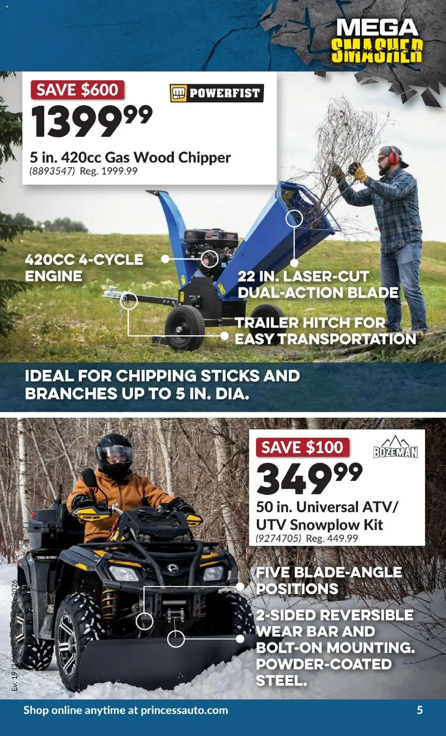 Princess Auto - Mega Smasher 2 Week Sale from September 8 to September 20 2026 - flyer page 8