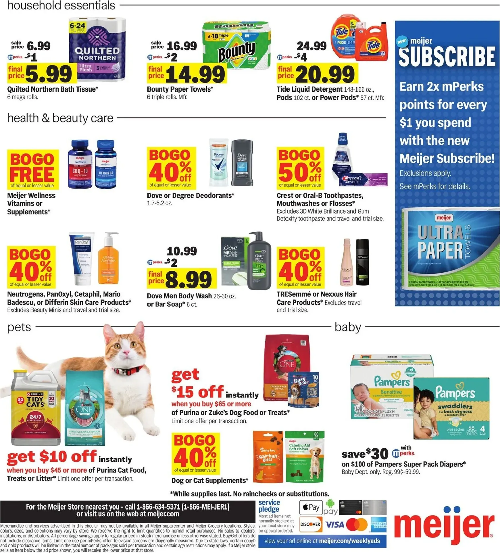 Weekly ad Meijer: Good Life Quality Real Low Prices from September 16 to September 22 2026 - Page 4
