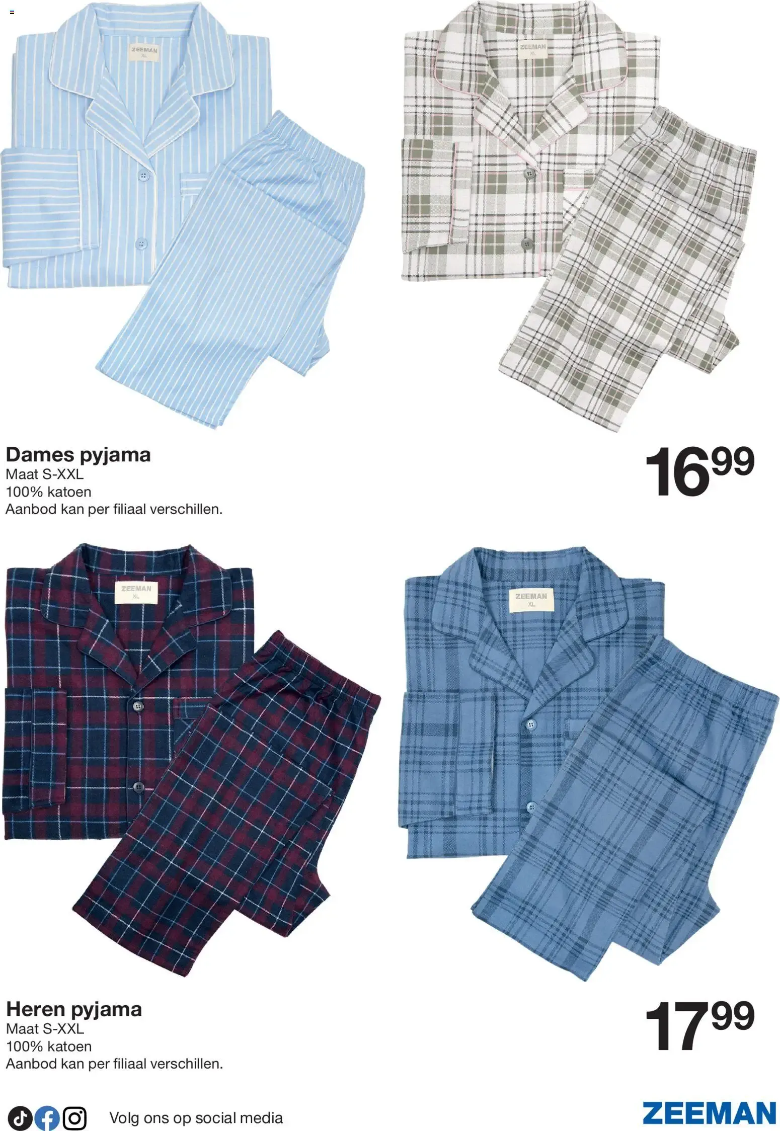 Deze week: warme pyjama's voor iedereen. van 24 oktober tot 6 november 2026 - Folder pagina 13