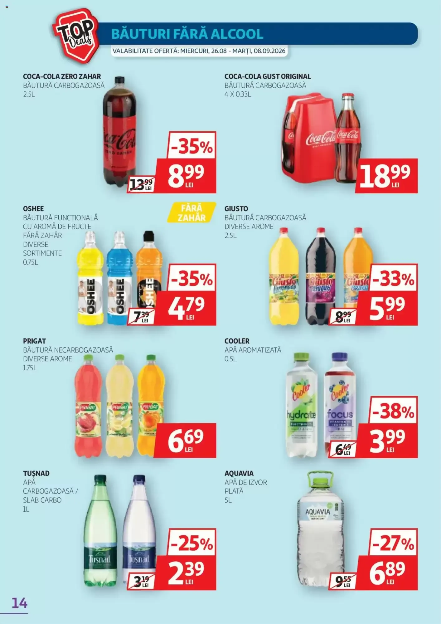 Catalog Catalog Auchan de la 26 august până la 8 septembrie 2026 - Revista Pagina 14