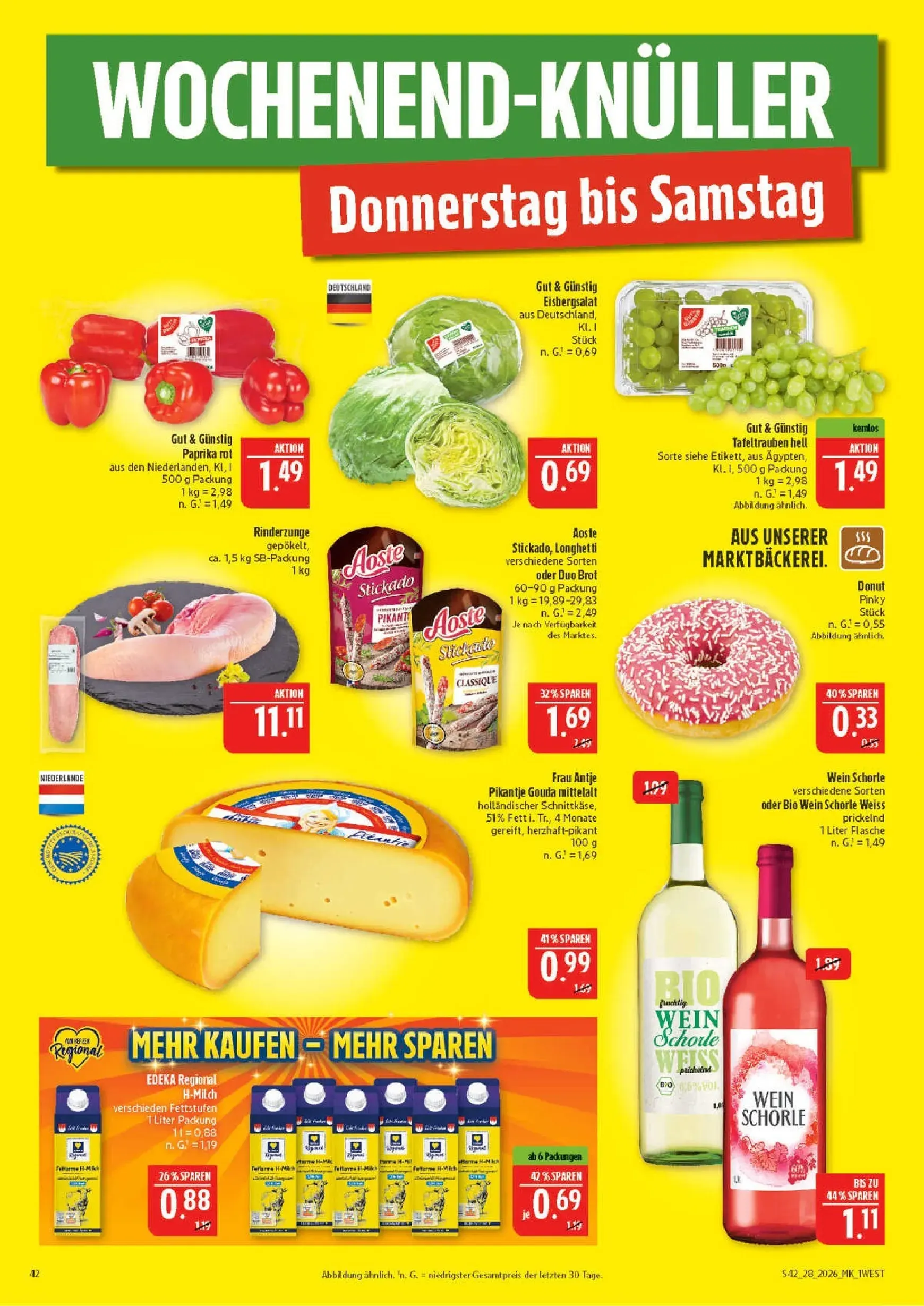 Marktkauf Prospekt – von Montag 06.07.2026 bis Samstag 11.07.2026 von 6. Juli bis 11. Juli 2026 - Prospekt seite 42